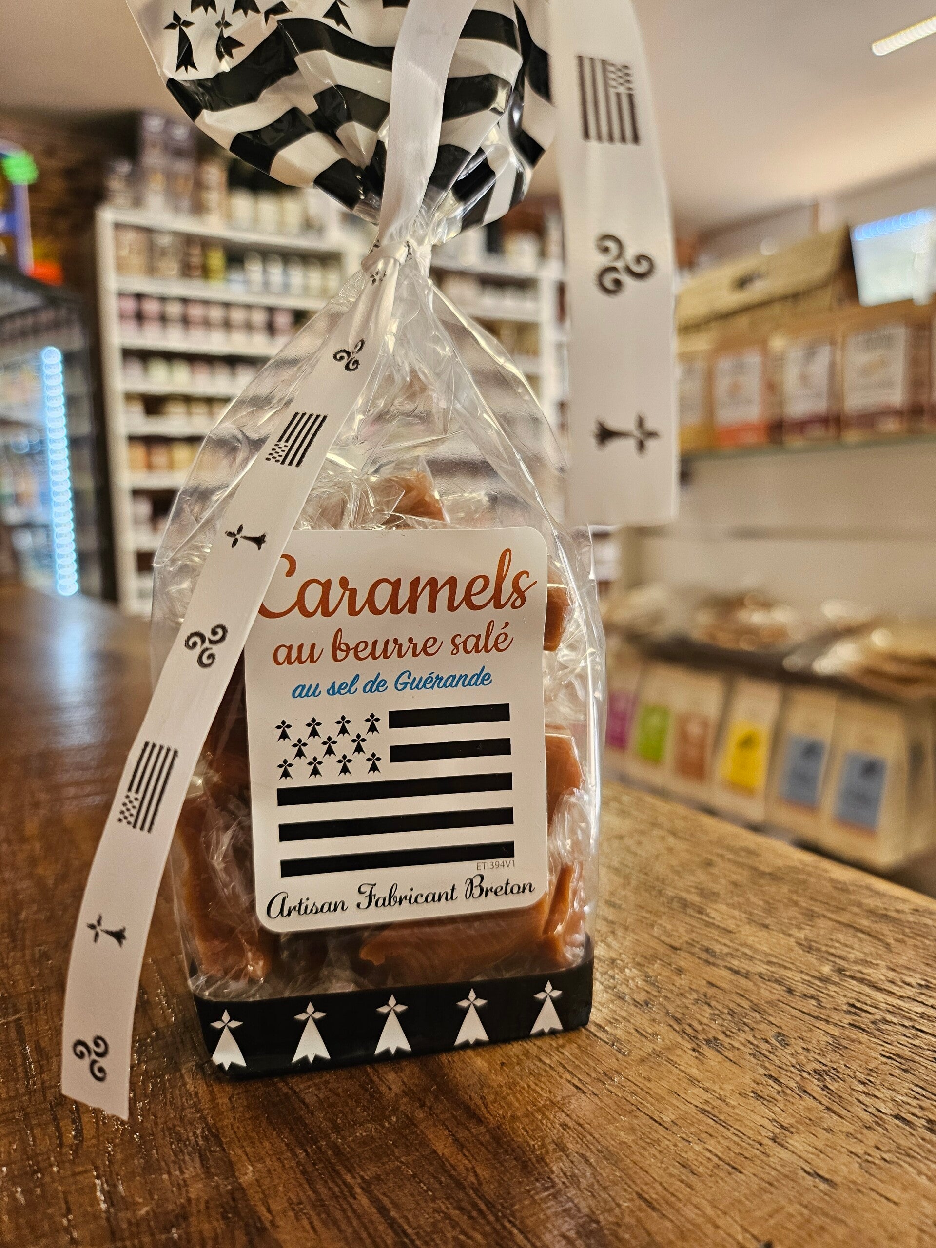 Bonbons caramels au beurre salé au sel de Guérande