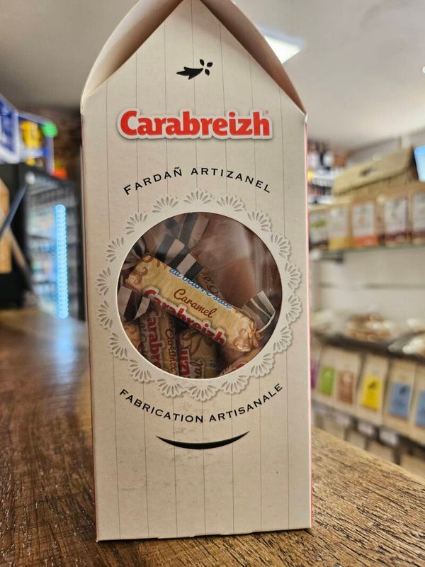 Cabine barre caramel au beurre salé, CARABREIZH, 80g