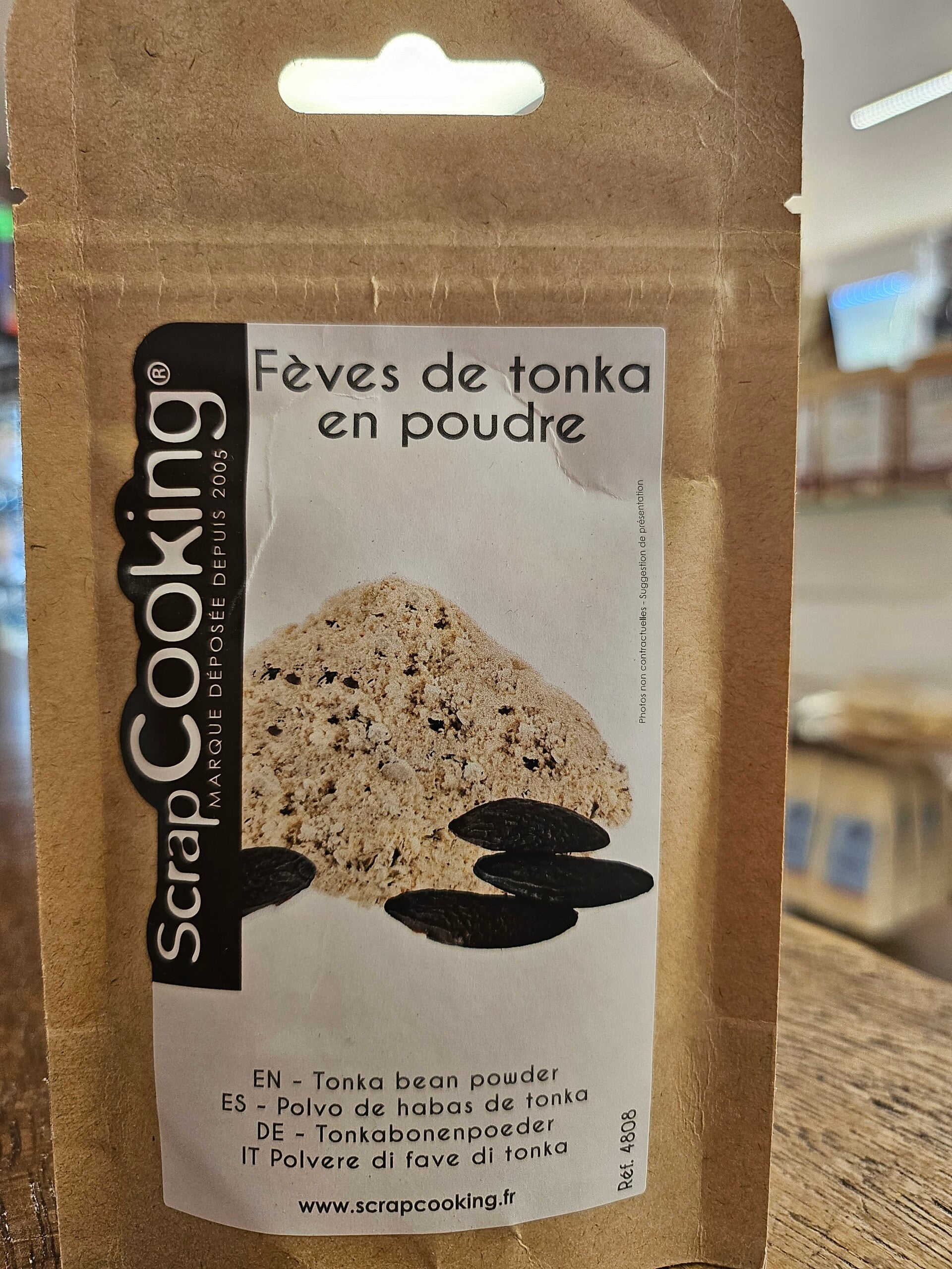 Fèves de tonka en poudre