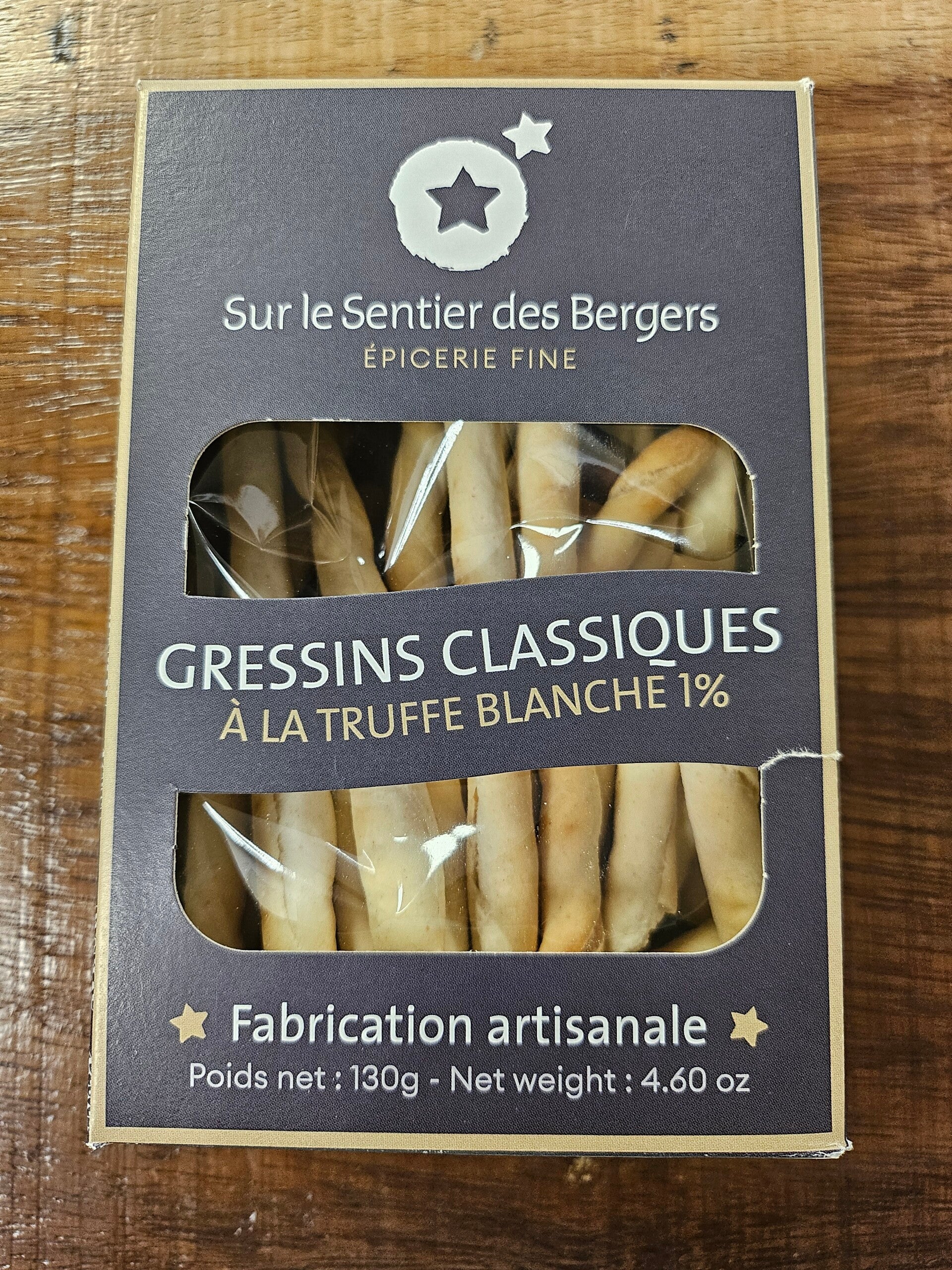 Gressins classiques à la truffe blanche 1%