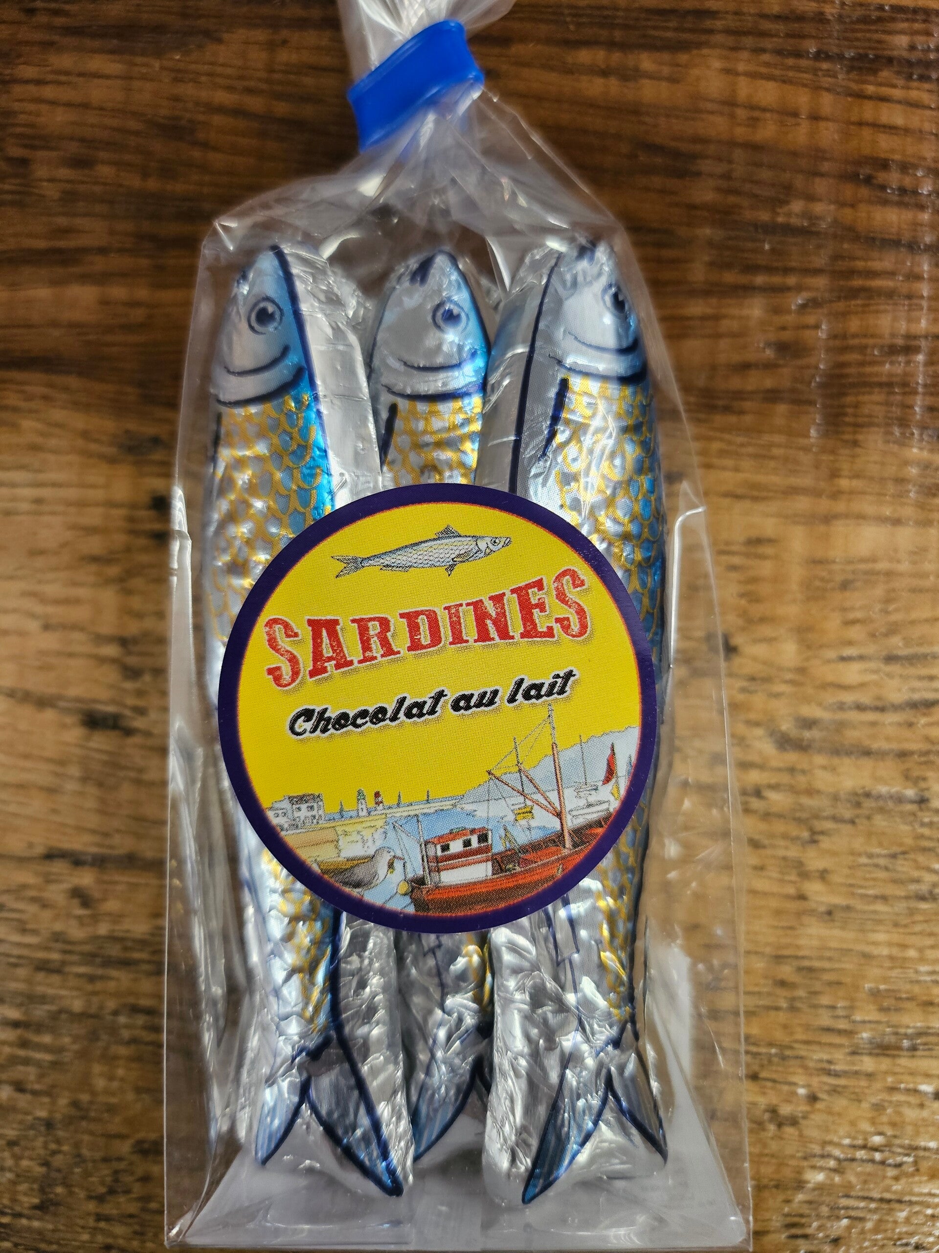 Sardines chocolat au lait