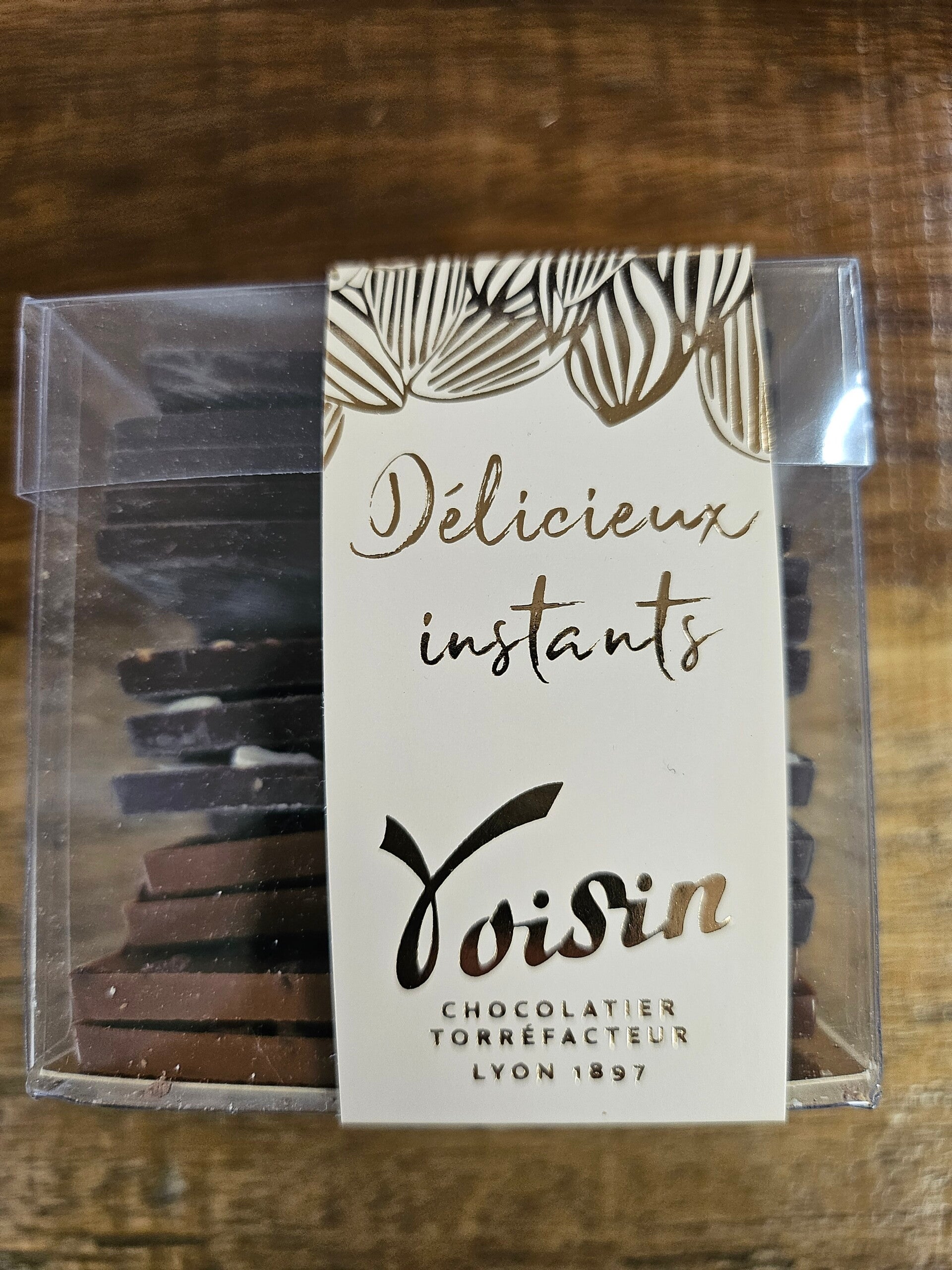 Cube croc carré, chocolaterie VOISIN, 250g