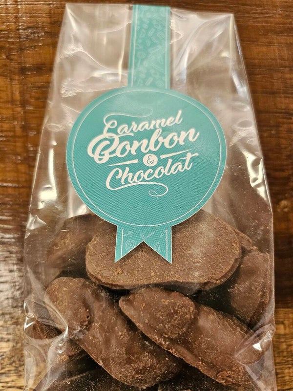 souris Caramels enrobés de chocolat au lait