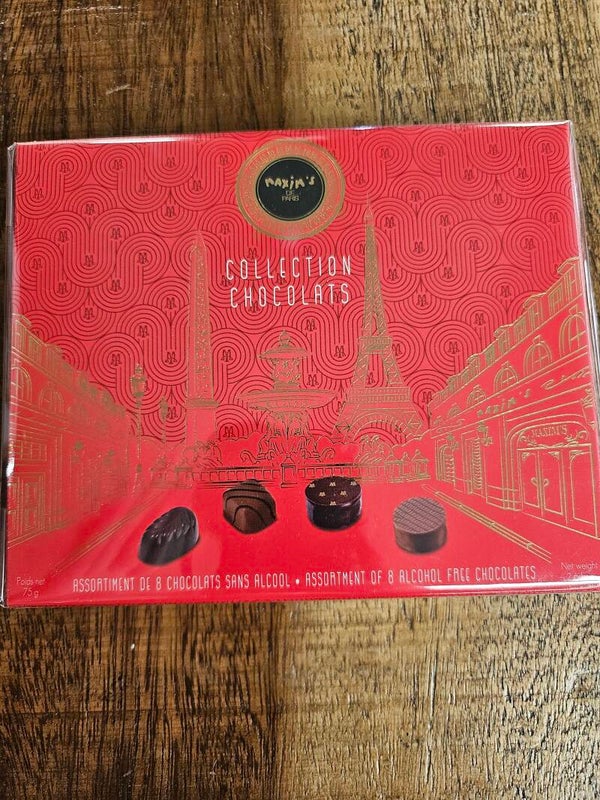 Assortiment 8 chocolats maxim's