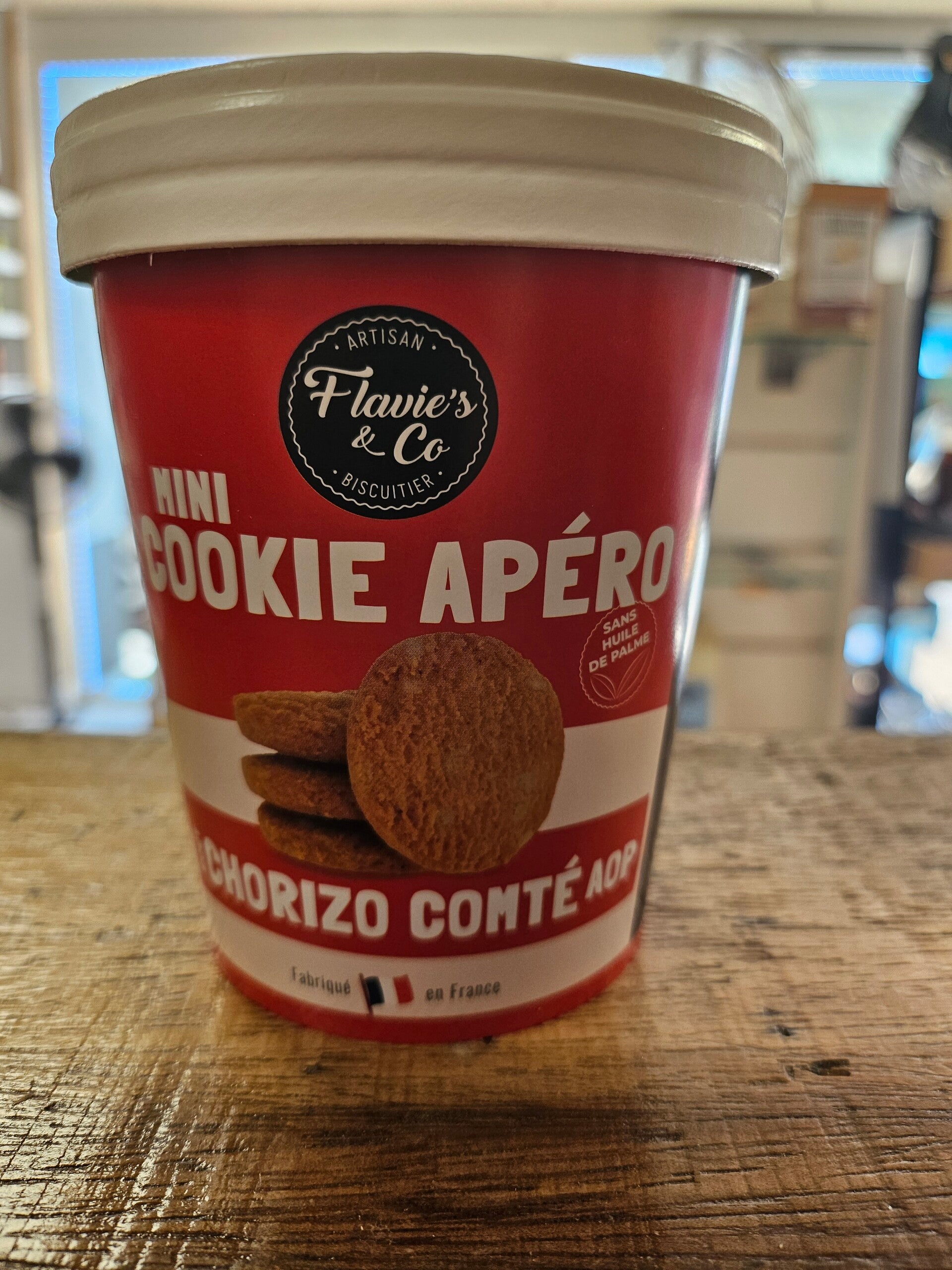 Mini cookie Apéro Chorizo Conté AOP