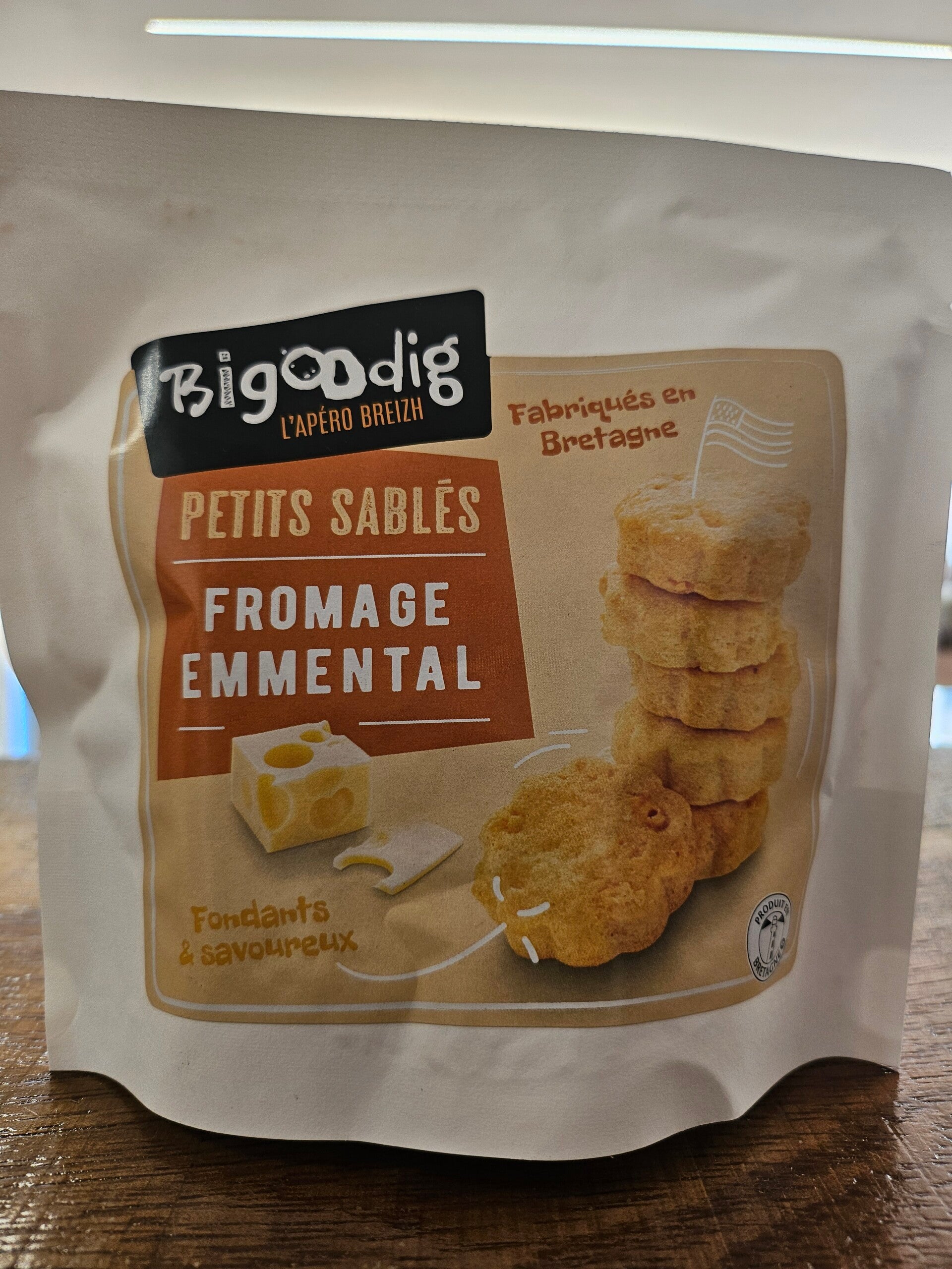 Bigoodig petits sablés fromage emmental