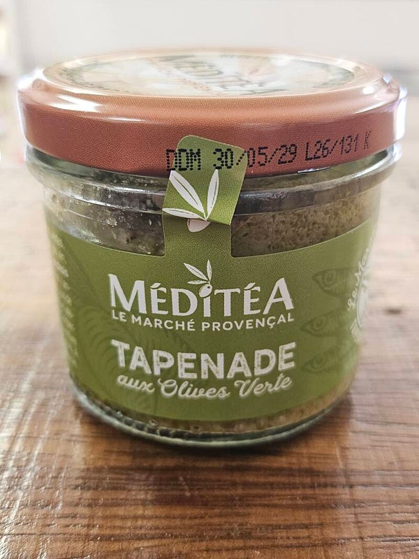 Tapenade aux olives vertes