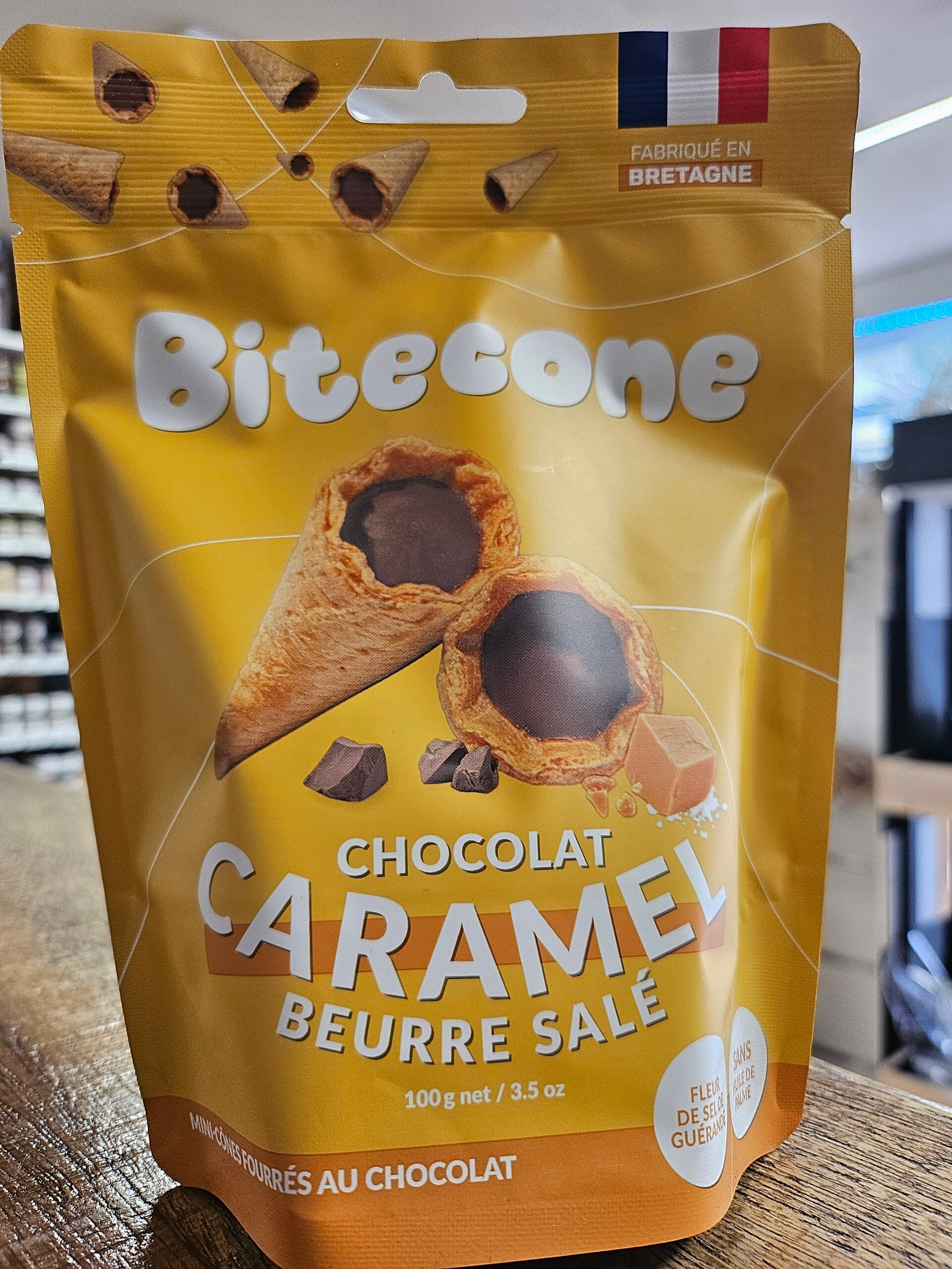 BITECONE chocolat caramel au beurre salé