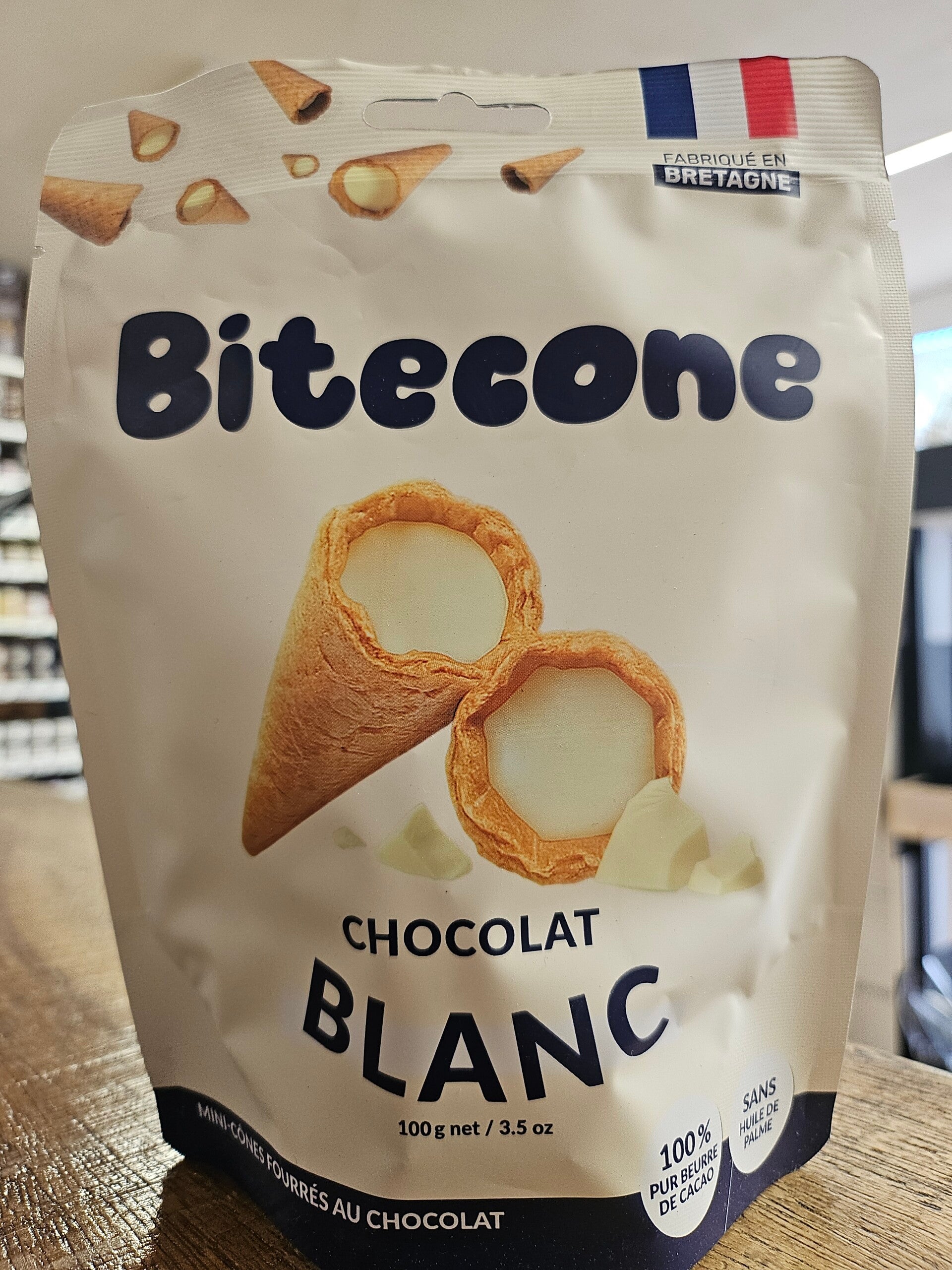 BITECONE chocolat blanc