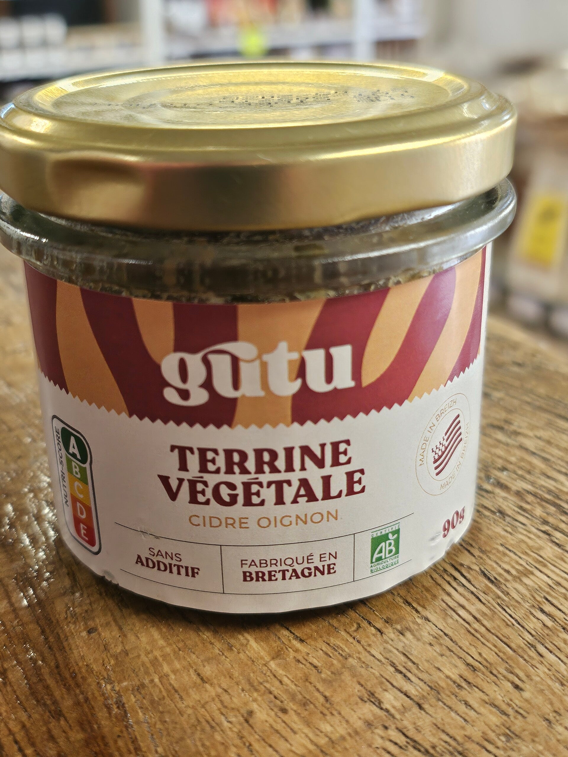 Terrine végétale cidre oignon