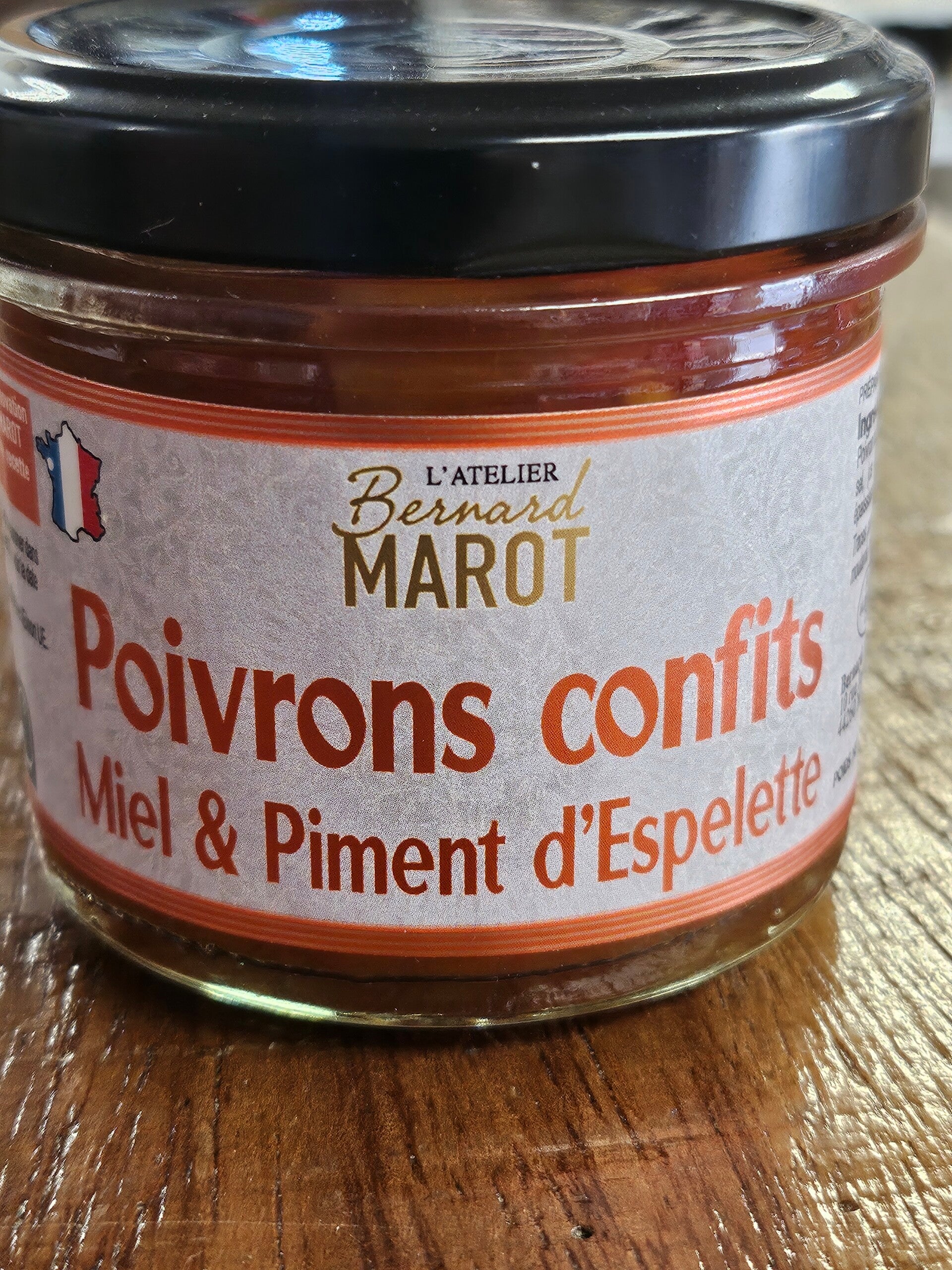 Poivrons confits Miel et Piment d'Espelette