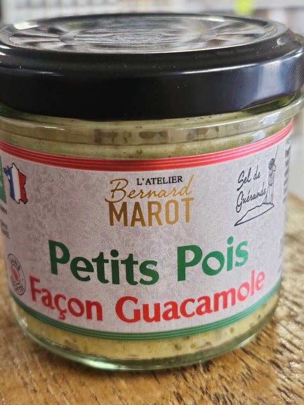 Petits pois façon guacamole