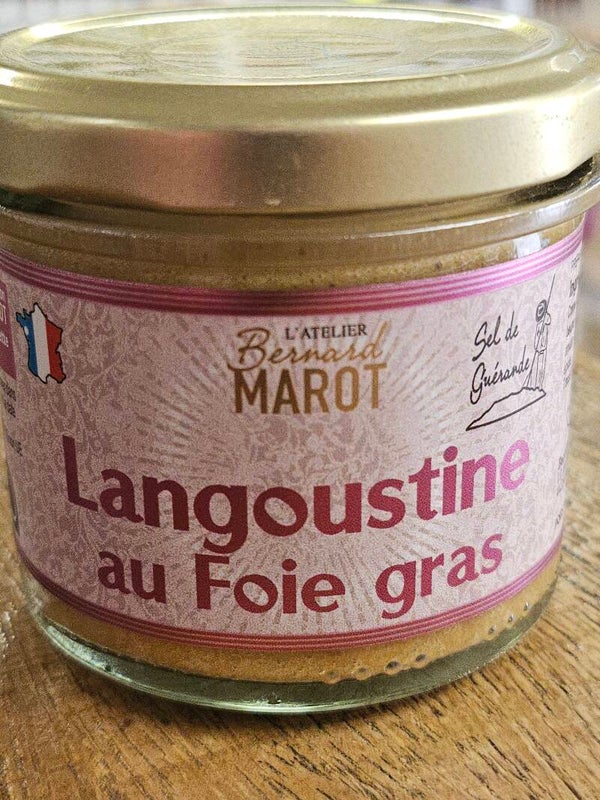 Langoustine au foie gras