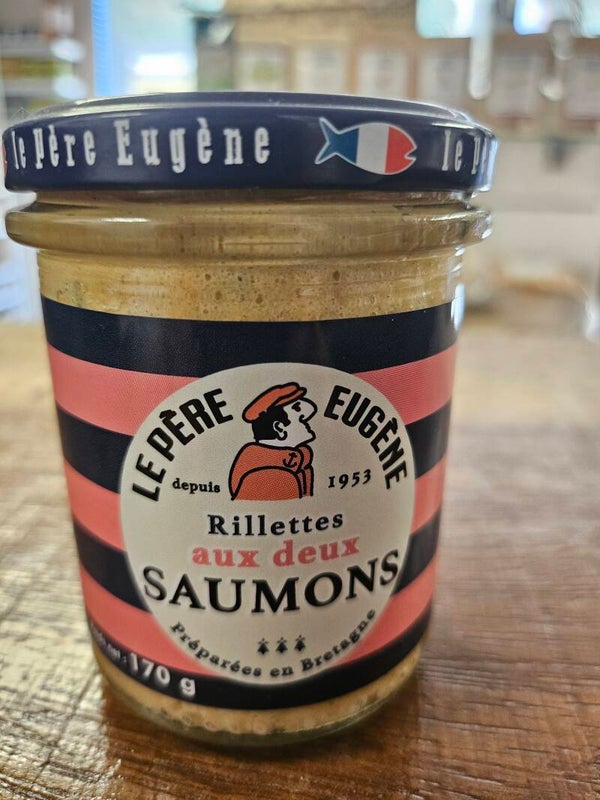 Rillettes aux deux saumons