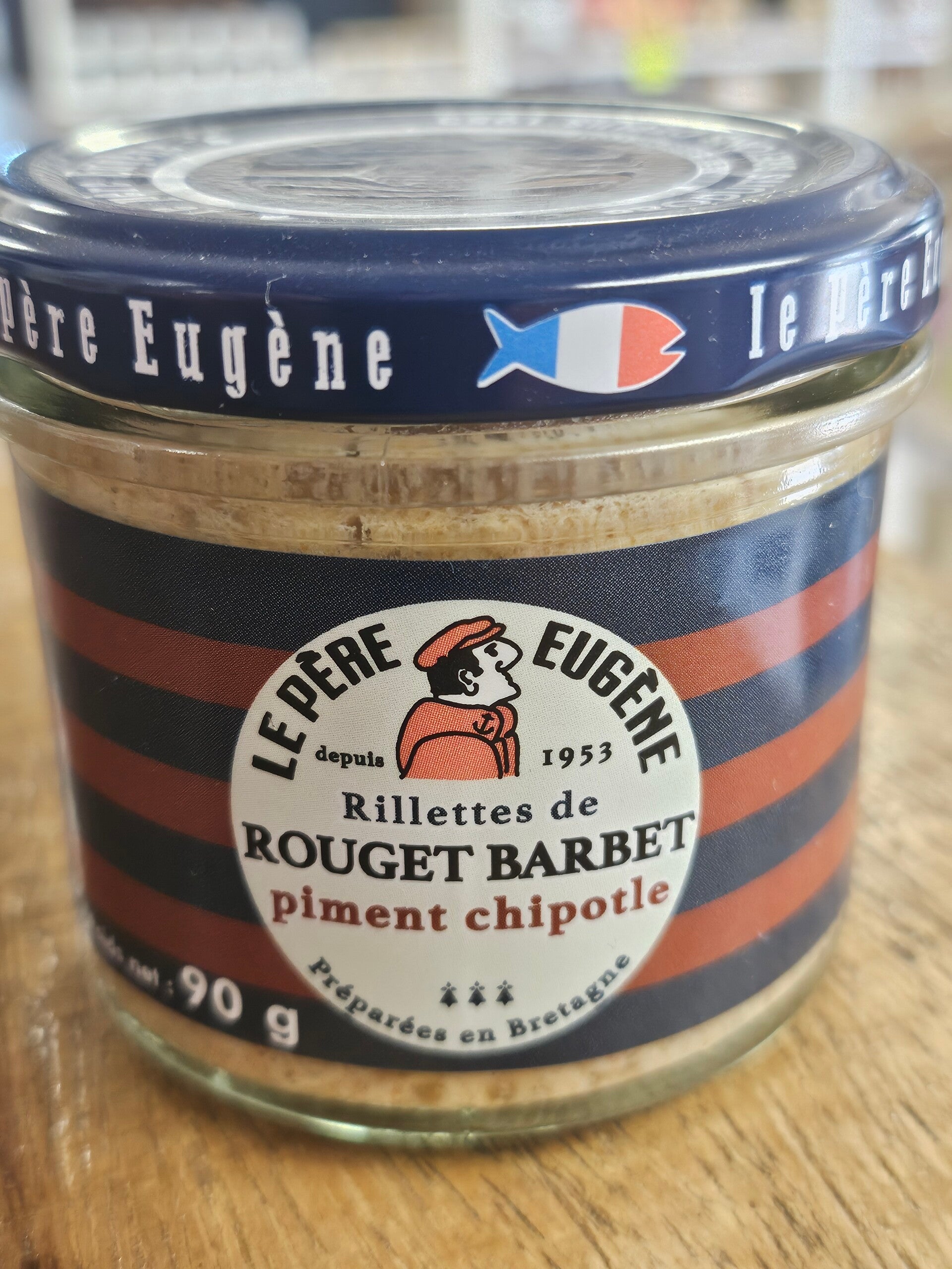 Rillette de Rouget Barbet et piment Chipotle