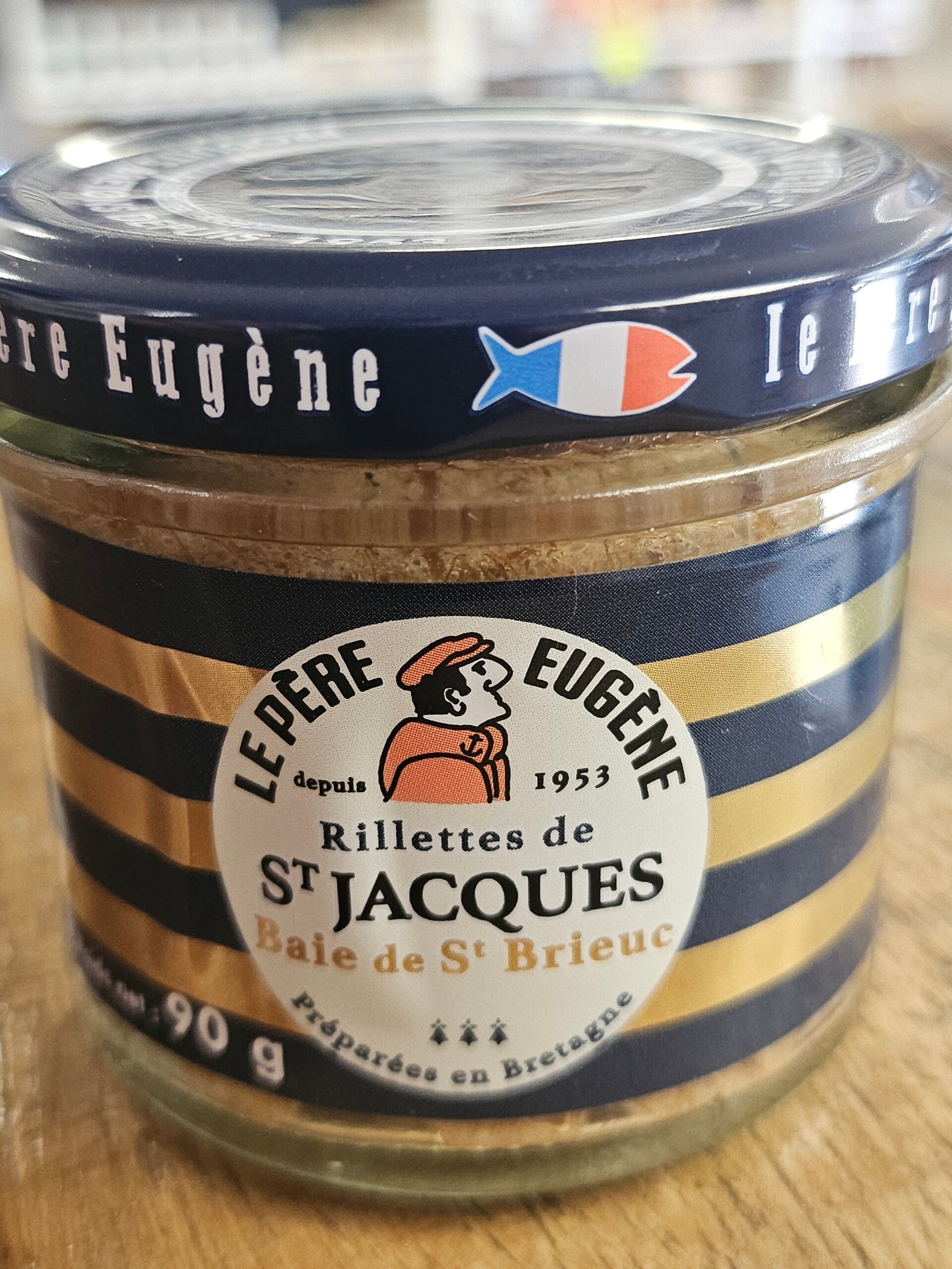 Rillette de St Jacques, Baie de St Brieuc
