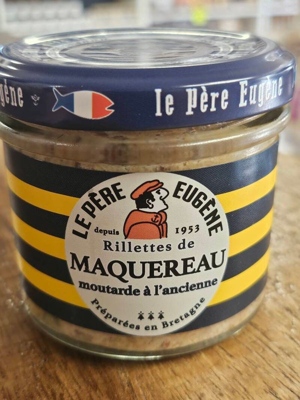 Rillette de Maquereau, moutarde à l'ancienne