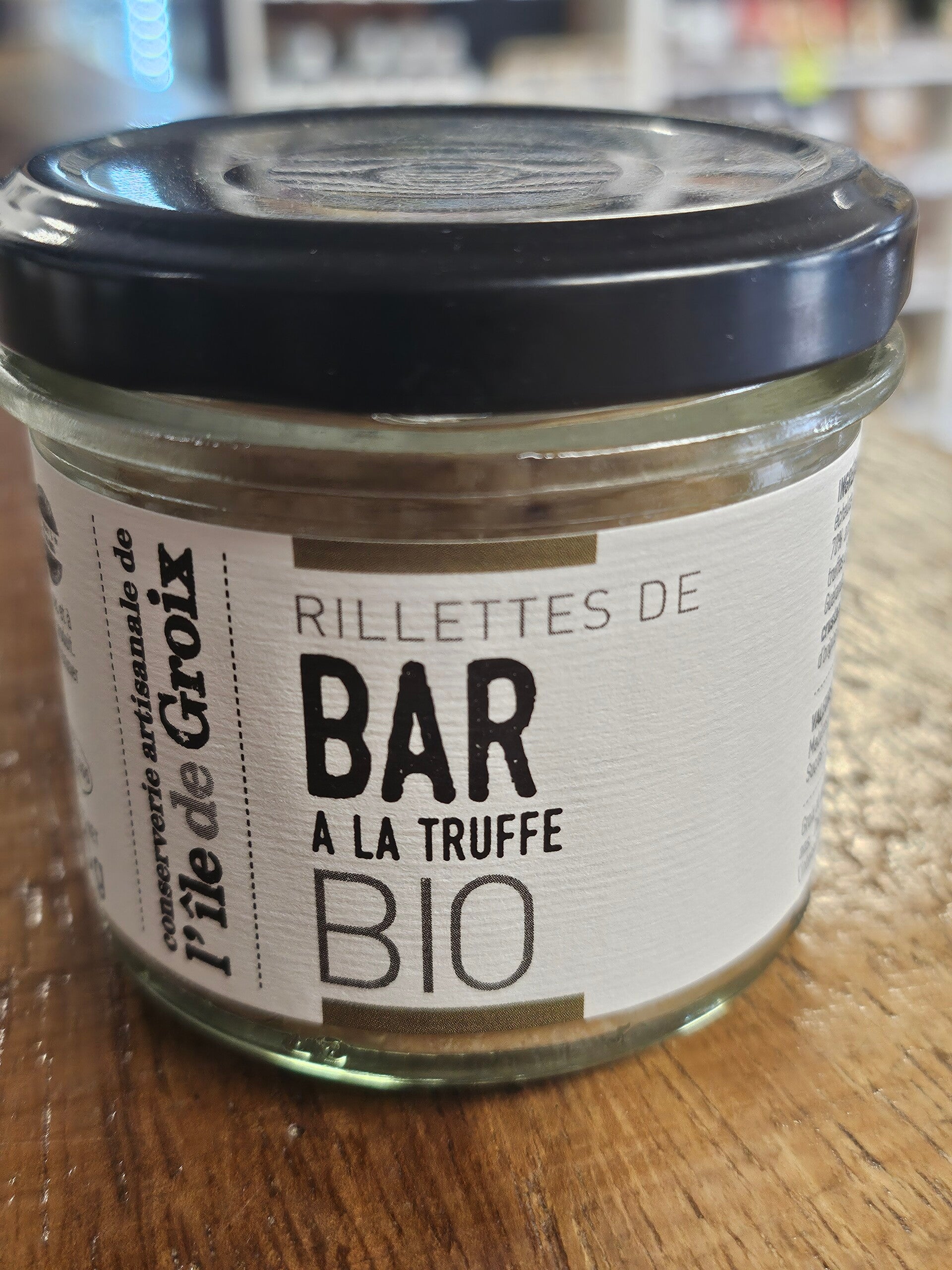 Rillettes de Bar à la Truffe BIO