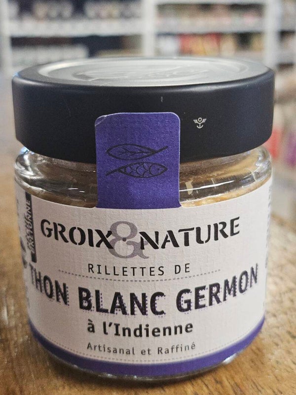 Rillettes de Thon Blanc Germon à l'Indienne