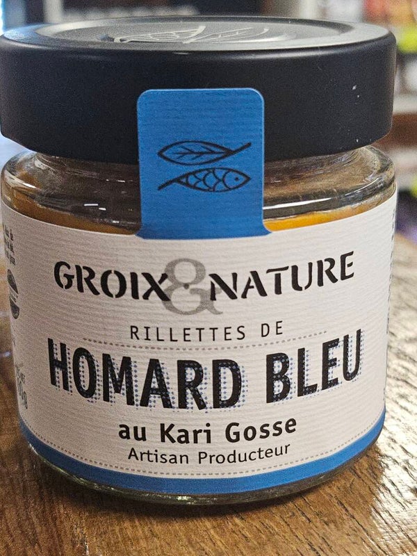Rillettes de Homard au Kari Gosse