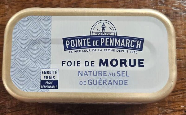 Foie de Morue, naturel au sel de Guérande
