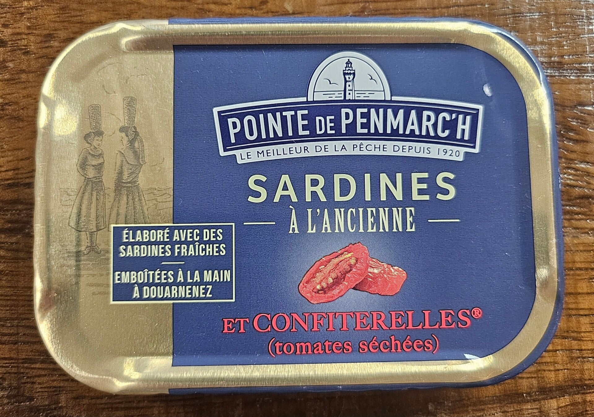 Sardines à l'ancienne et Confiterelles ( tomates séchées)