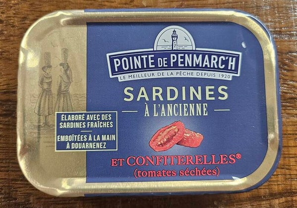 Sardines à l'ancienne et Confiterelles ( tomates séchées)