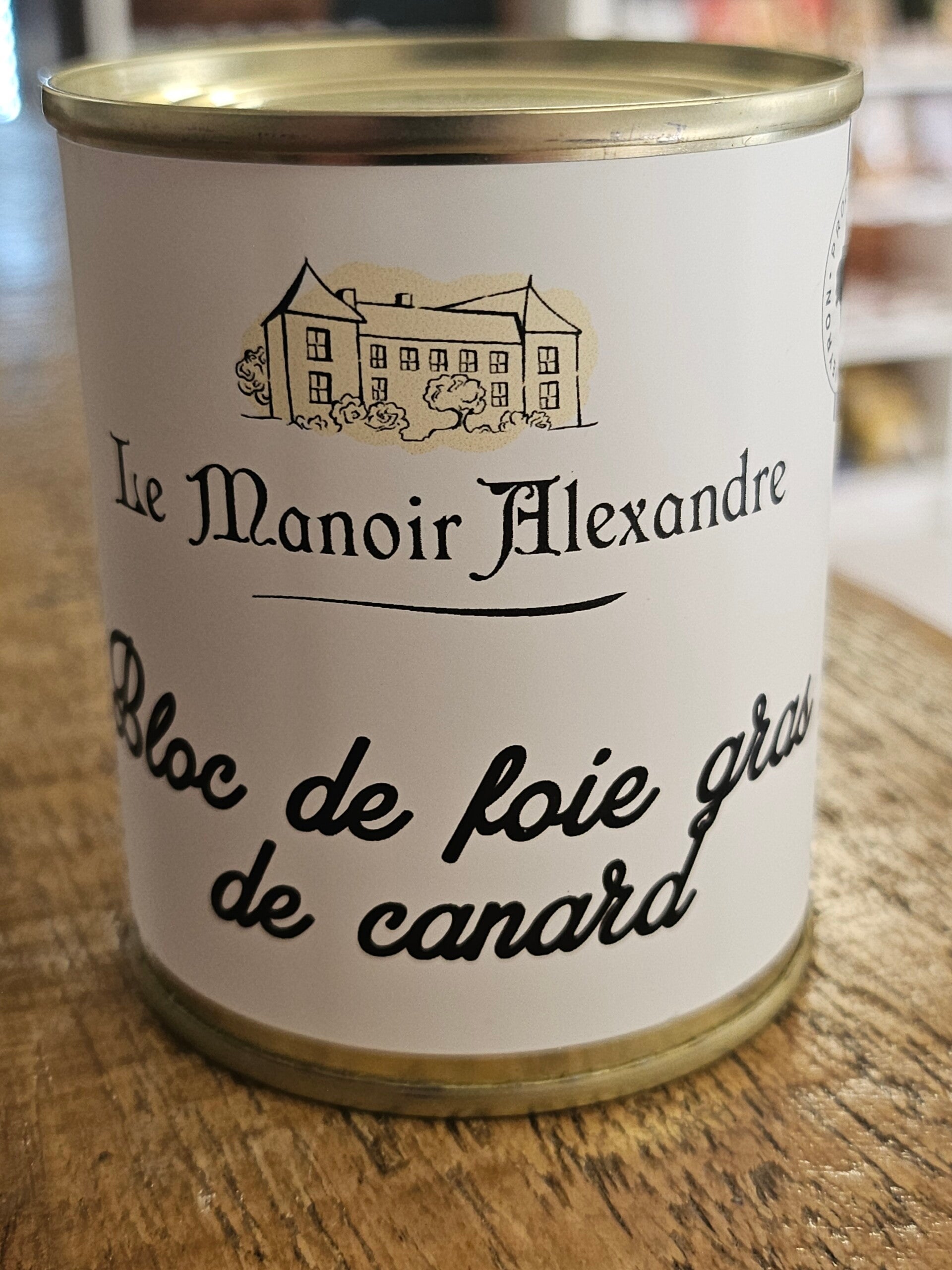 Bloc de foie gras de canard