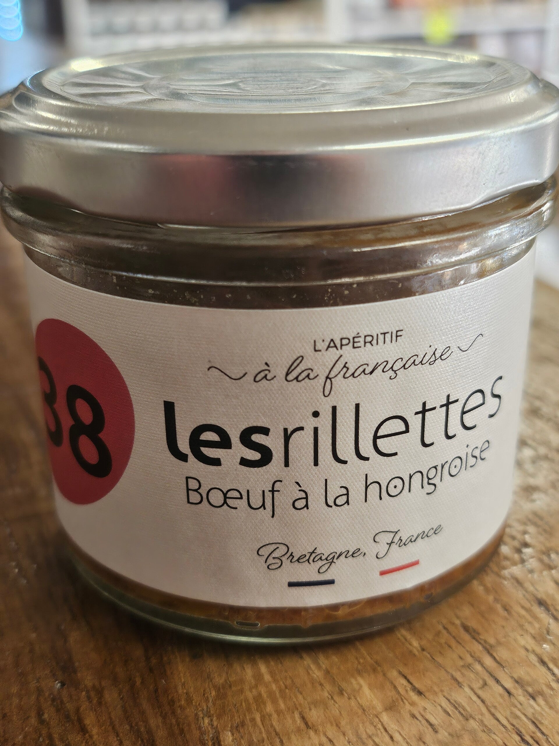 Les rillettes bœuf à la Hongroise ( sans porc)