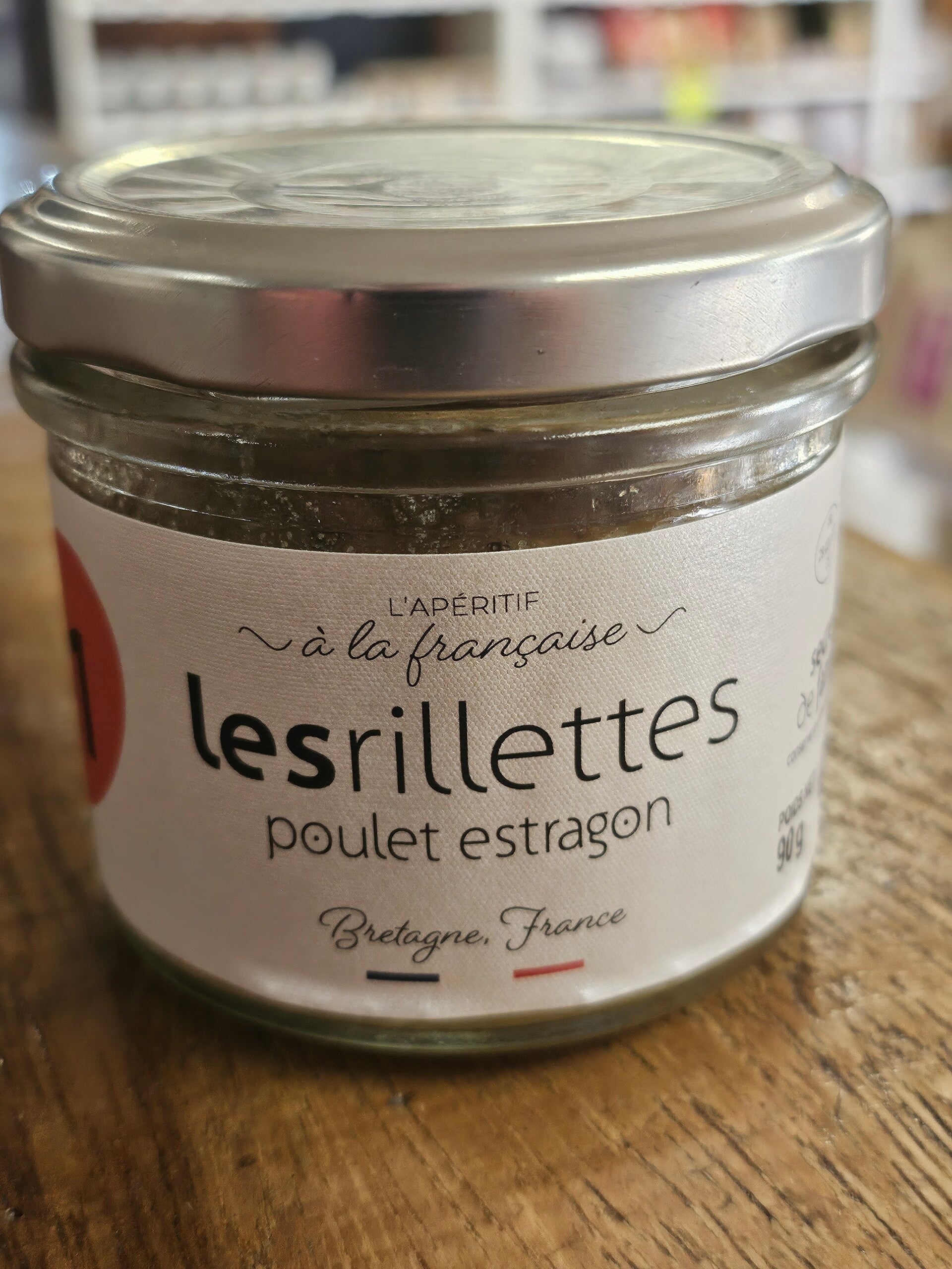 Les rillettes poulet estragon