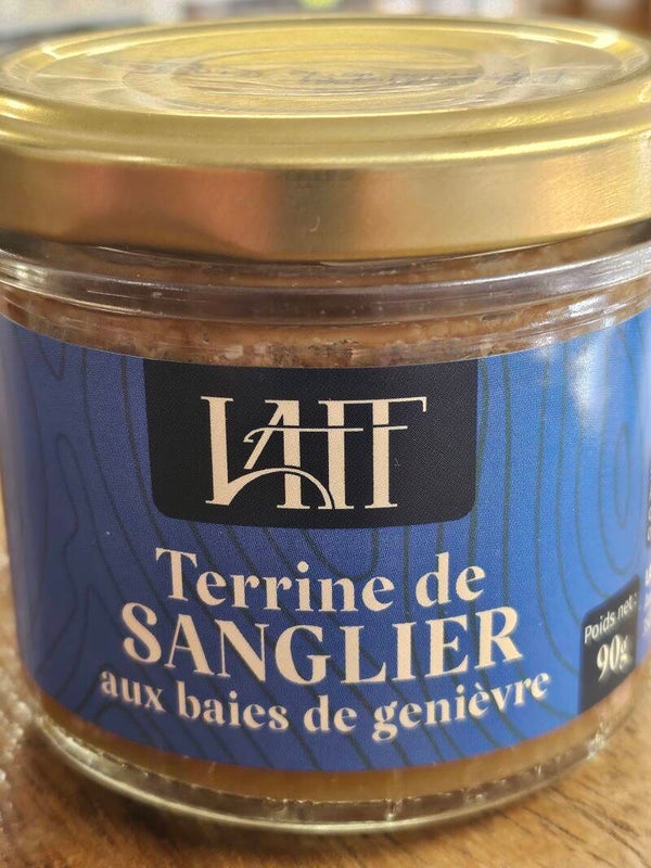 Terrine de Sanglier aux baies de genièvre