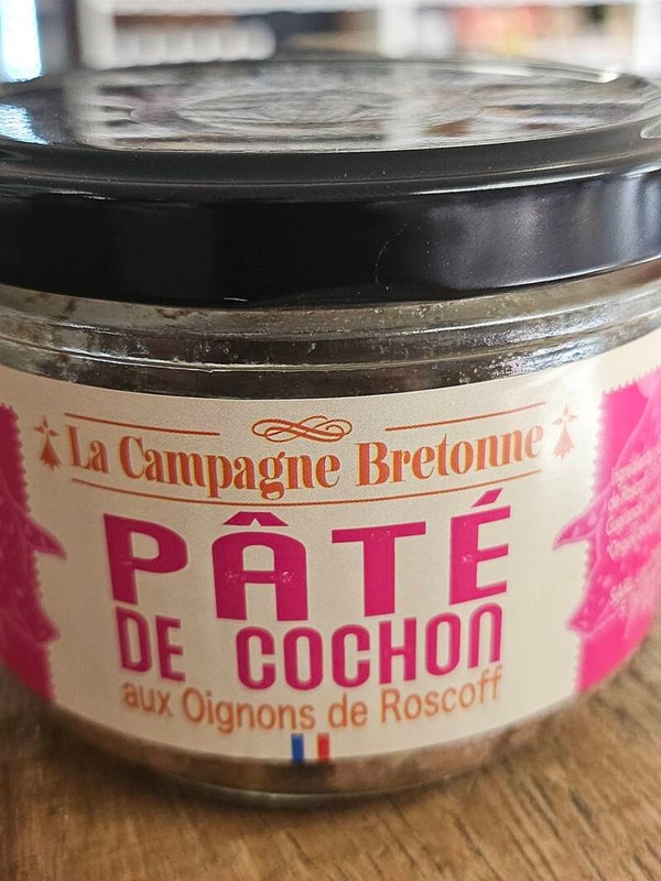Pâté de Cochon aux oignons de Roscoff