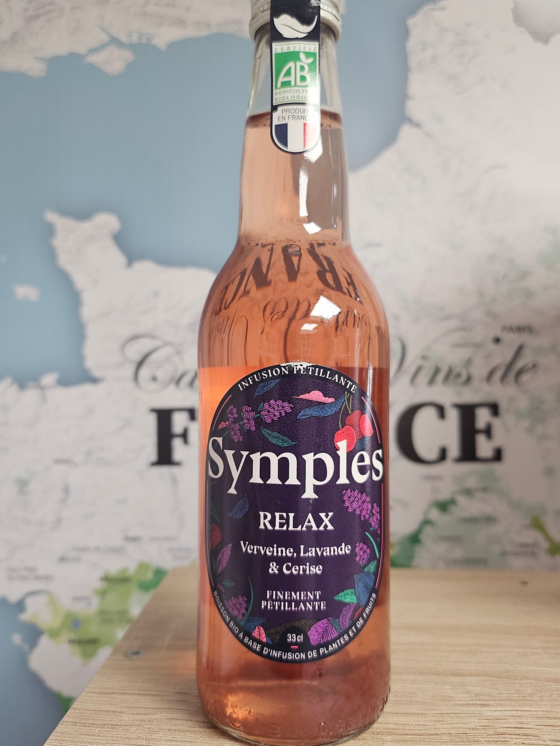 Symples Relax, Verveine,Lavande et Ceriser
