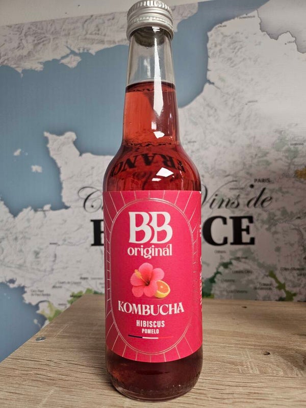 Kombucha Hibiscus Pomelo