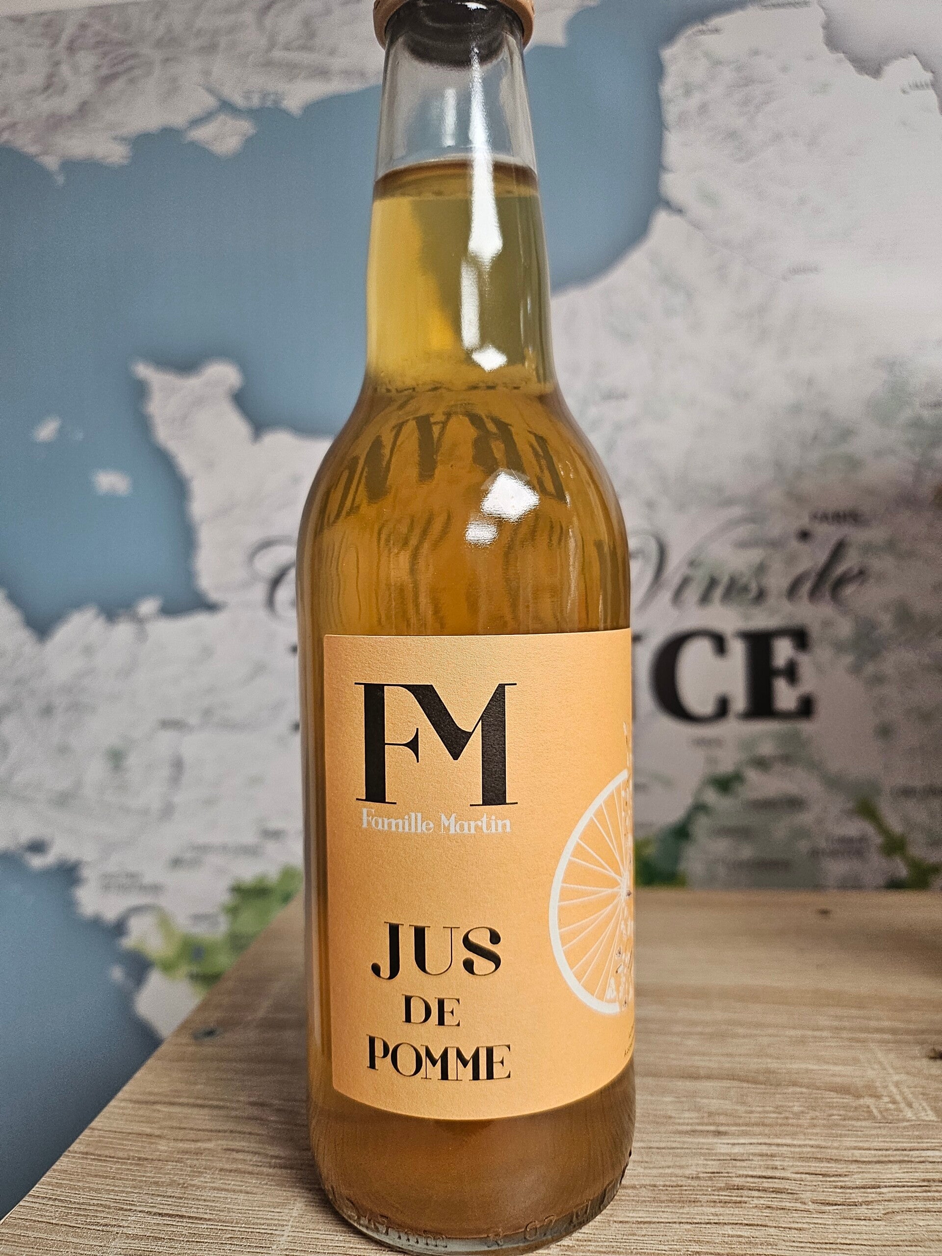 Jus de Pomme artisanal, cidrerie MARTIN, 33 cl