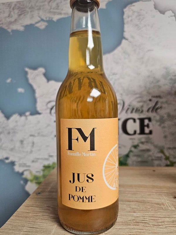 Jus de Pomme artisanal, cidrerie MARTIN, 33 cl
