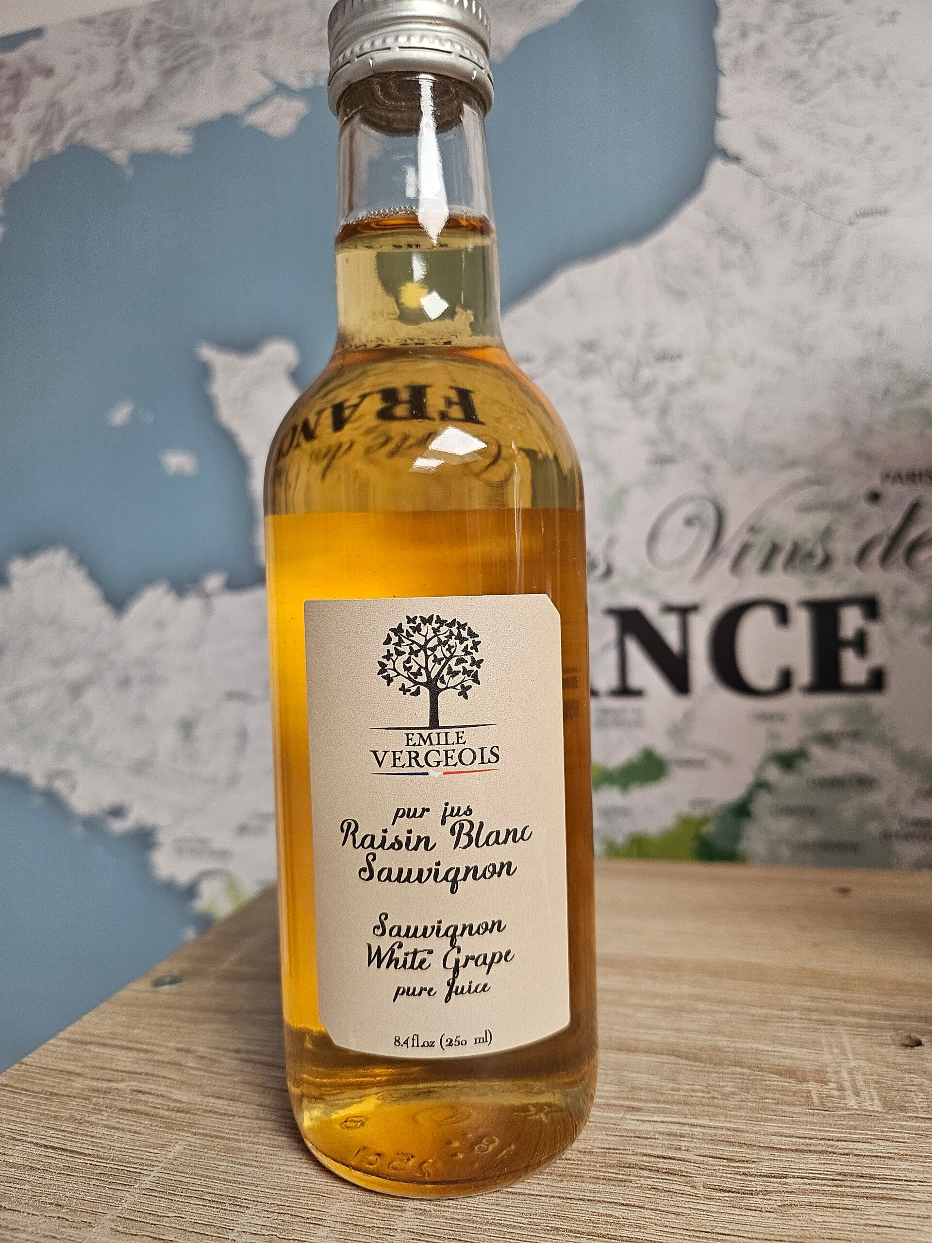Pur jus de Raisin Blanc Sauvignon
