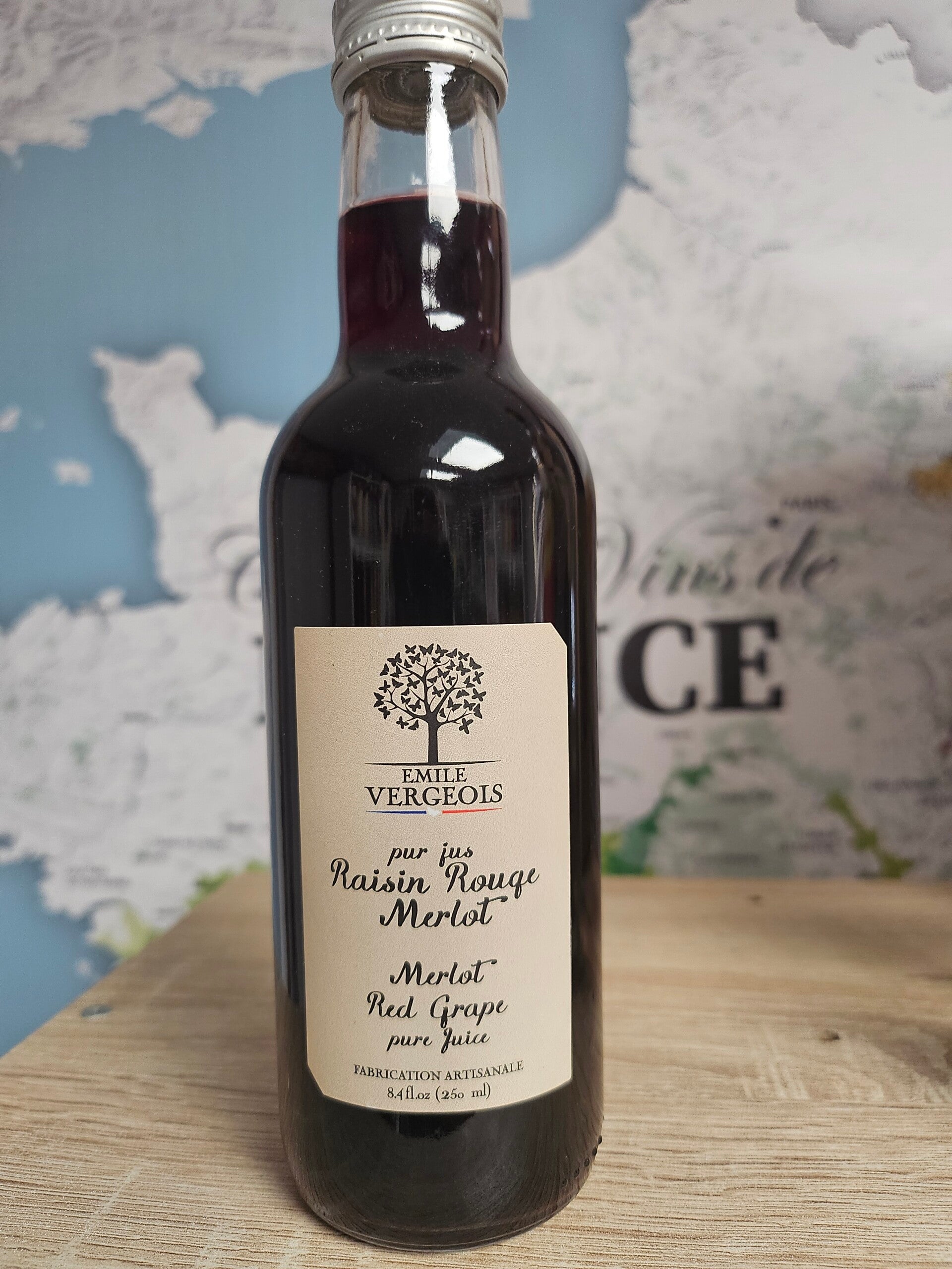 Pur jus de Raisin rouge Merlot