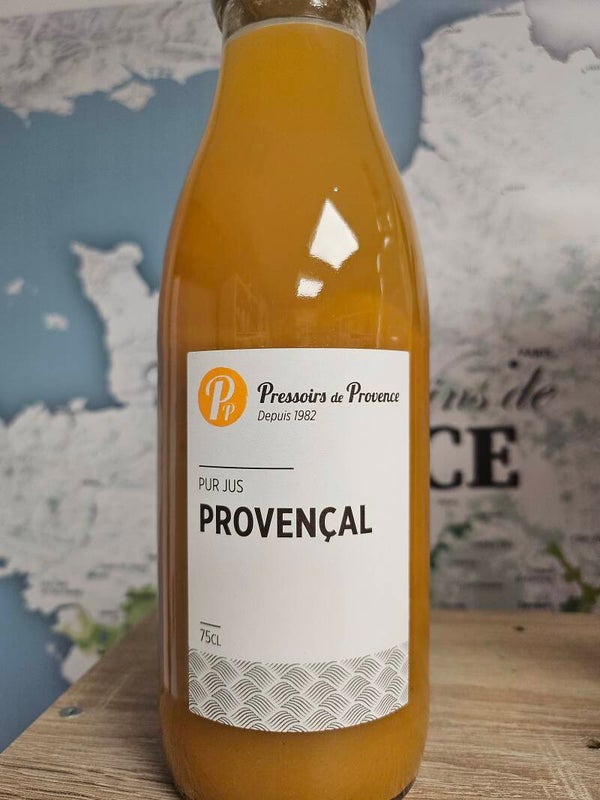 Pur jus PROVENÇAL, Pomme, raisin, abricot, pêche, poire, prune