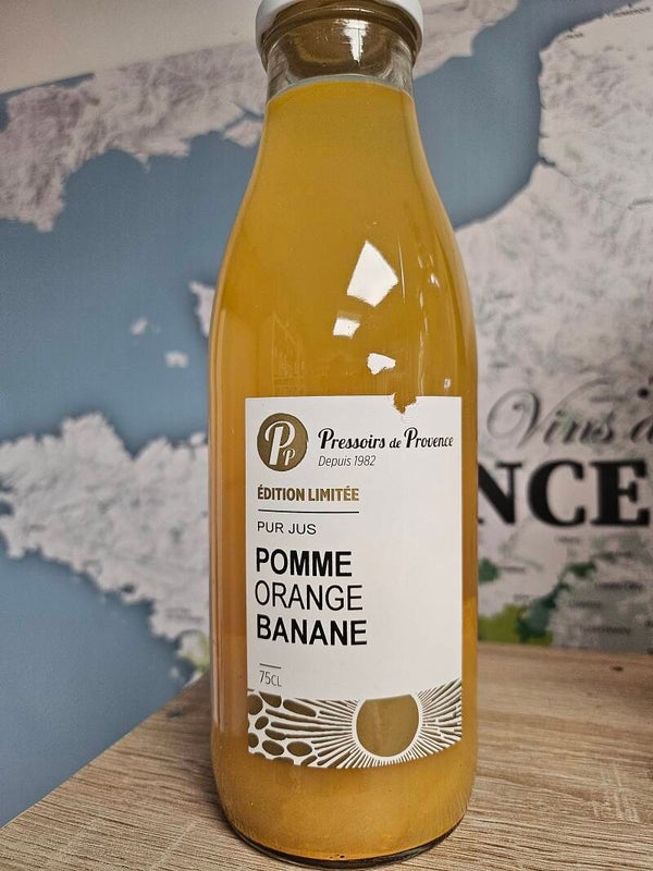 Pur jus Pomme Orange Banane