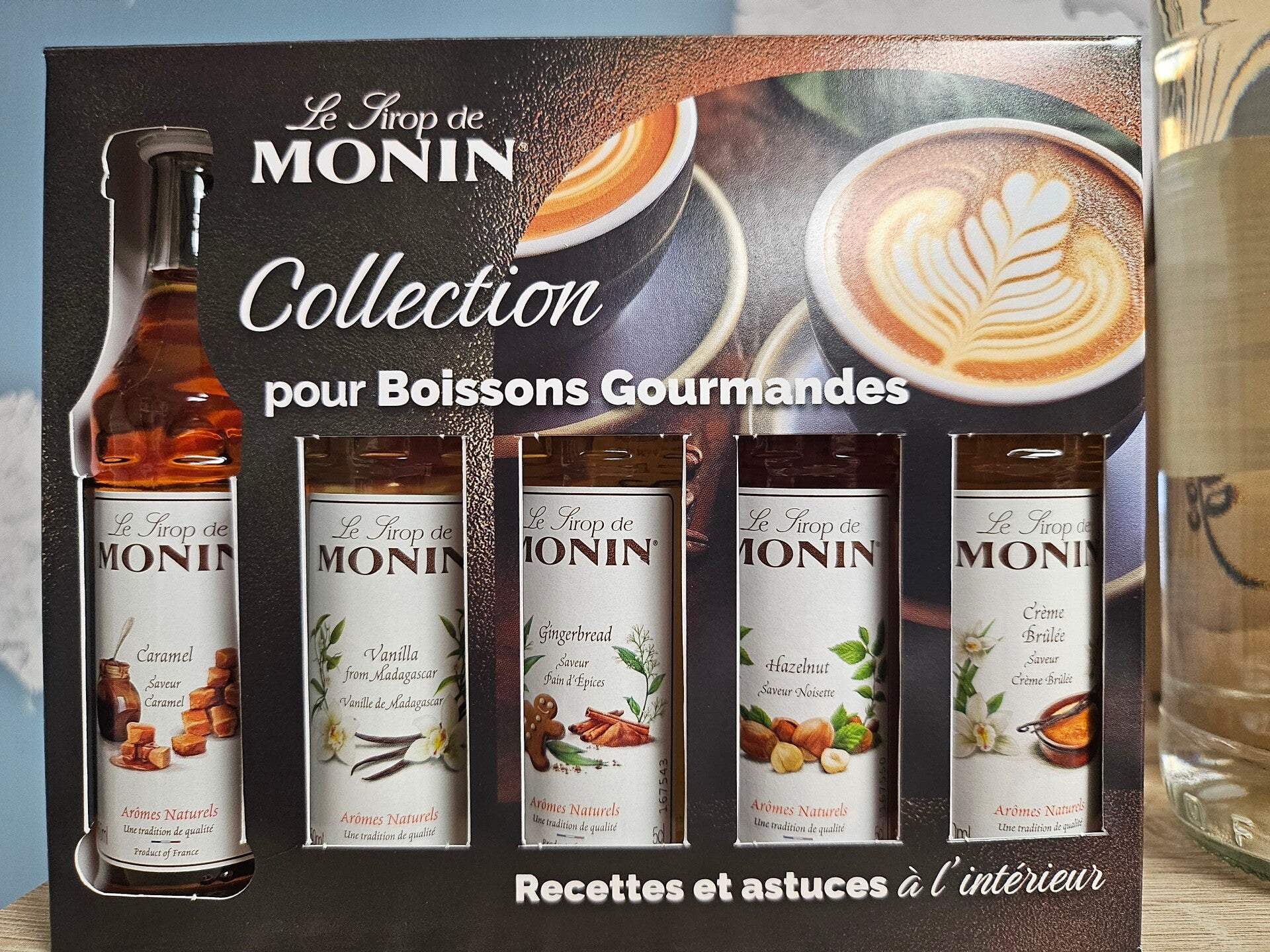 Le sirop MONIN Collection pour Boissons gourmandes 5x5cl