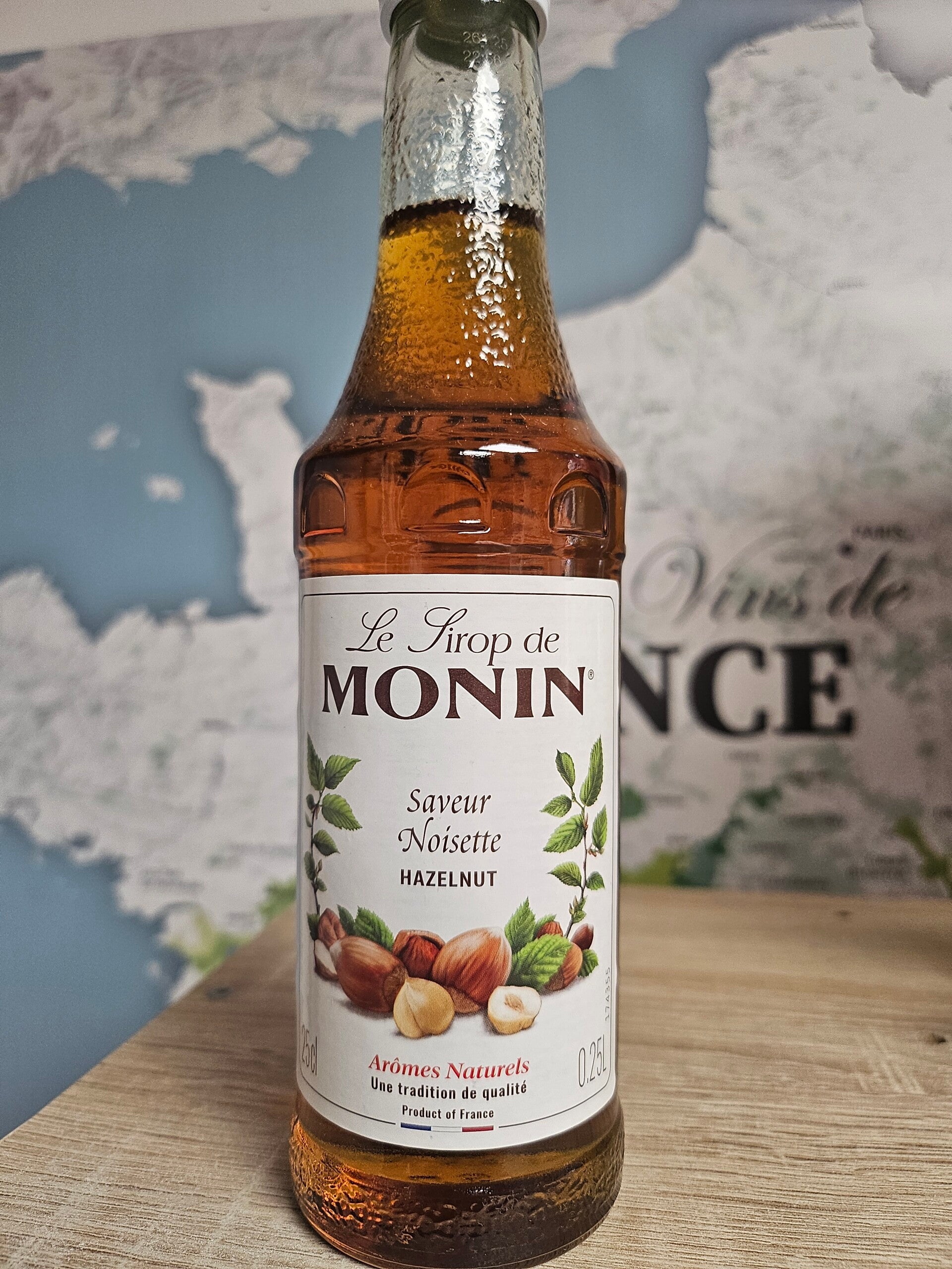Le sirop de MONIN saveur Noisette 25 cl