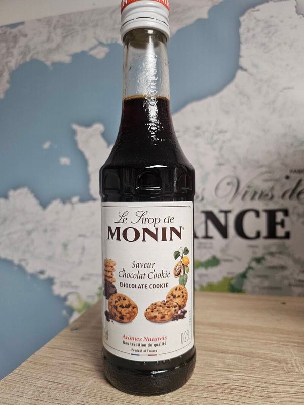 Le sirop de MONIN saveur Chocolat Cookie 25 cl