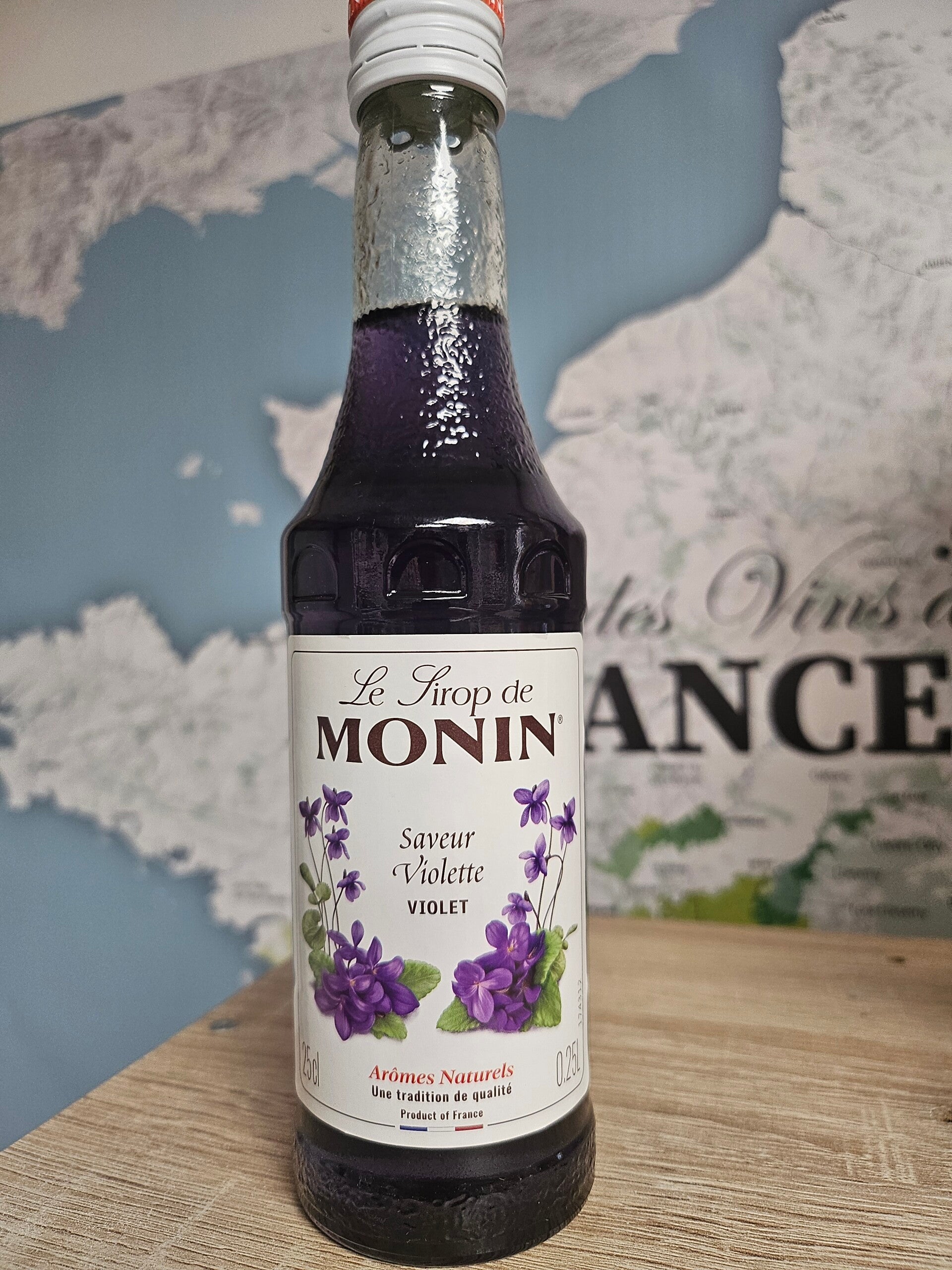 Le sirop MONIN saveur Violette 25 cl