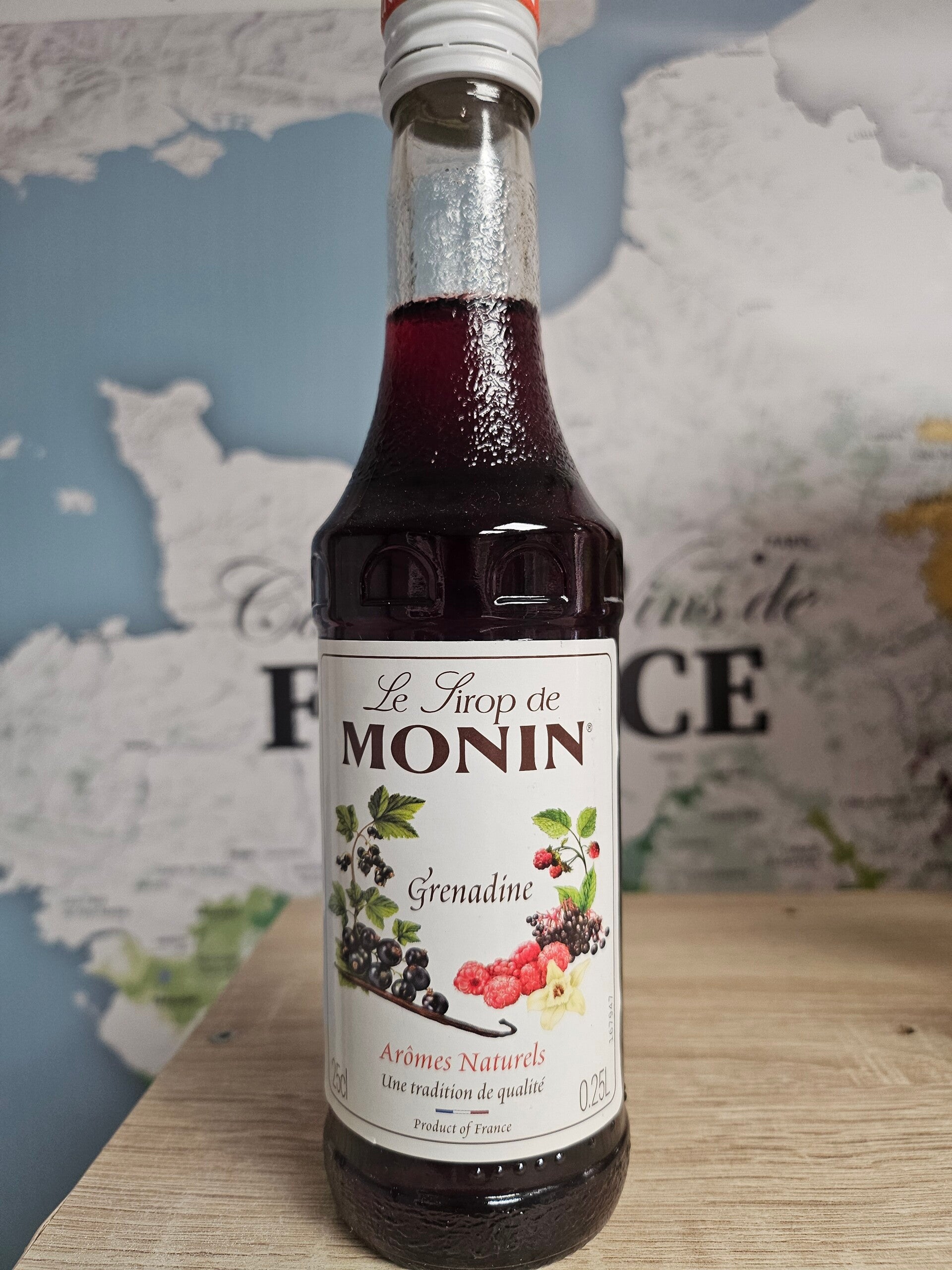 Le sirop MONIN Grenadine 25 cl