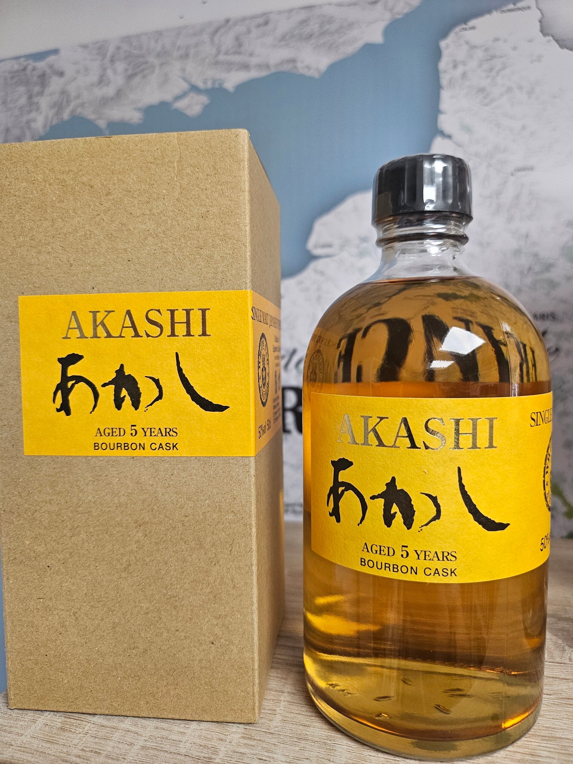 Whisky Japonais 5 ans, Single malt, 50cl, 50% vol