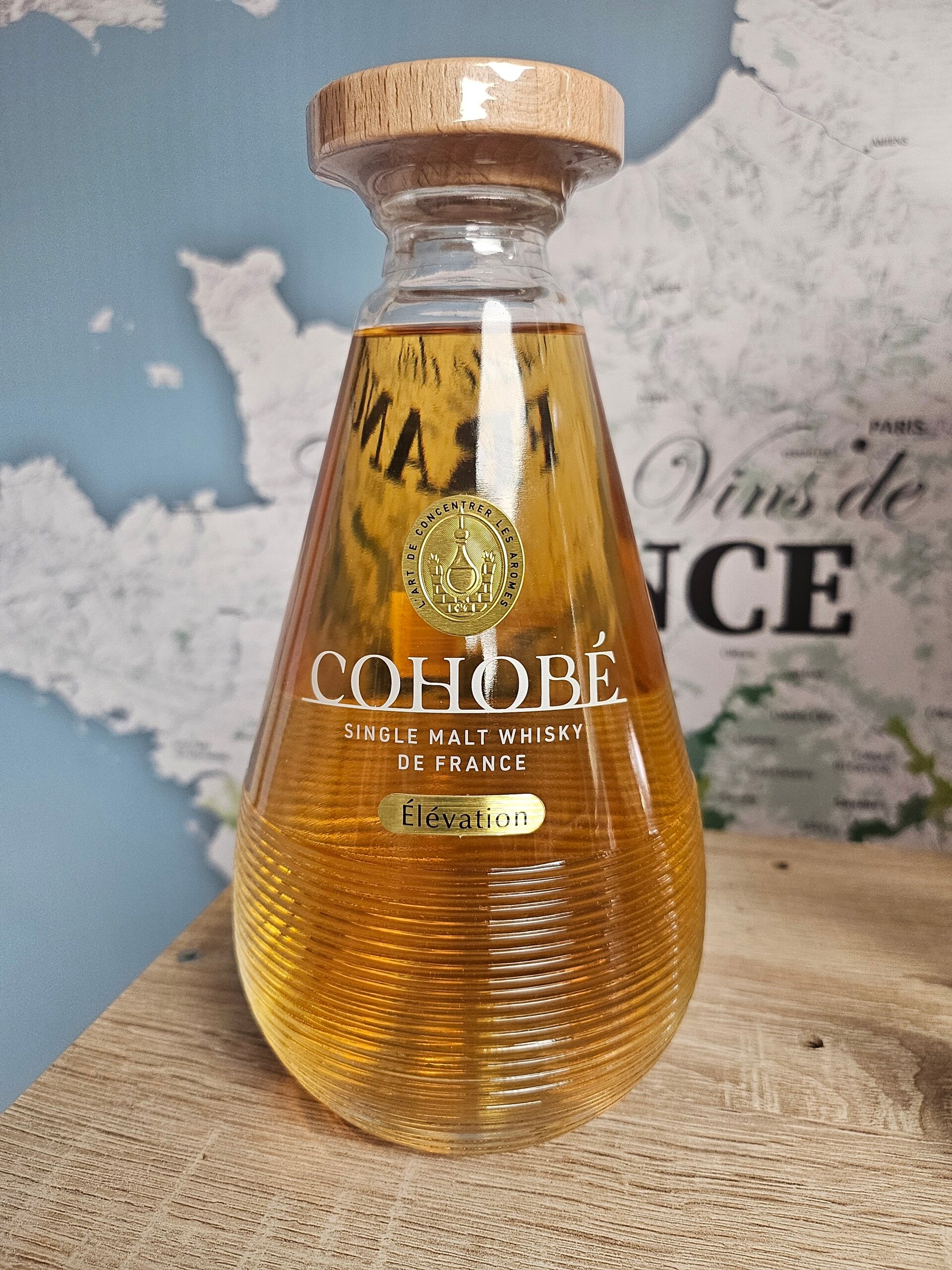 Whisky Français COHOBÉ Élévation, 70 cl, 46% vol