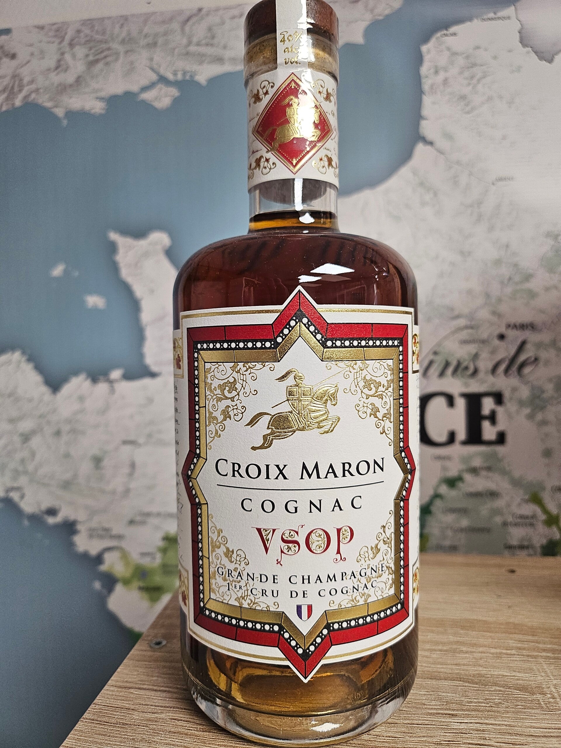 COGNAC Croix Maron VSOP, Grande Champagne, 1 er cru de cognac, 700ml, 40% vol