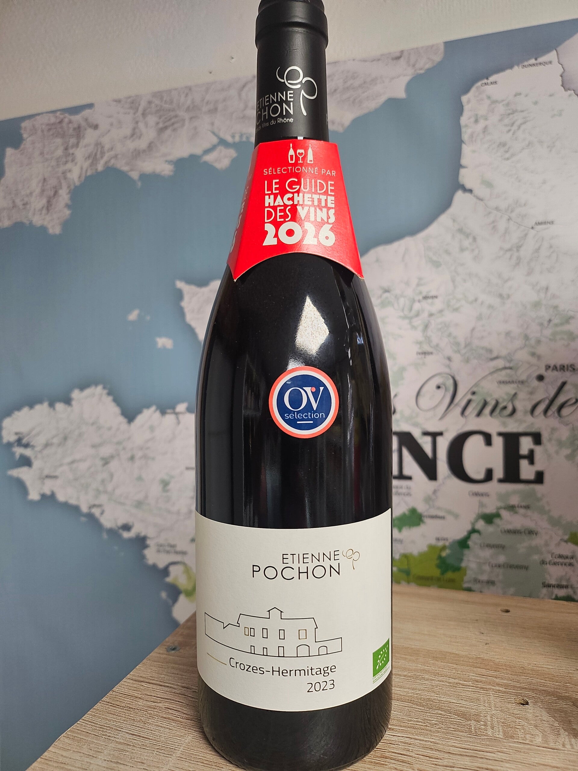 CROZES-HERMITAGE 2023 BIO, domaine Étienne POCHON, 75cl, 13% vol