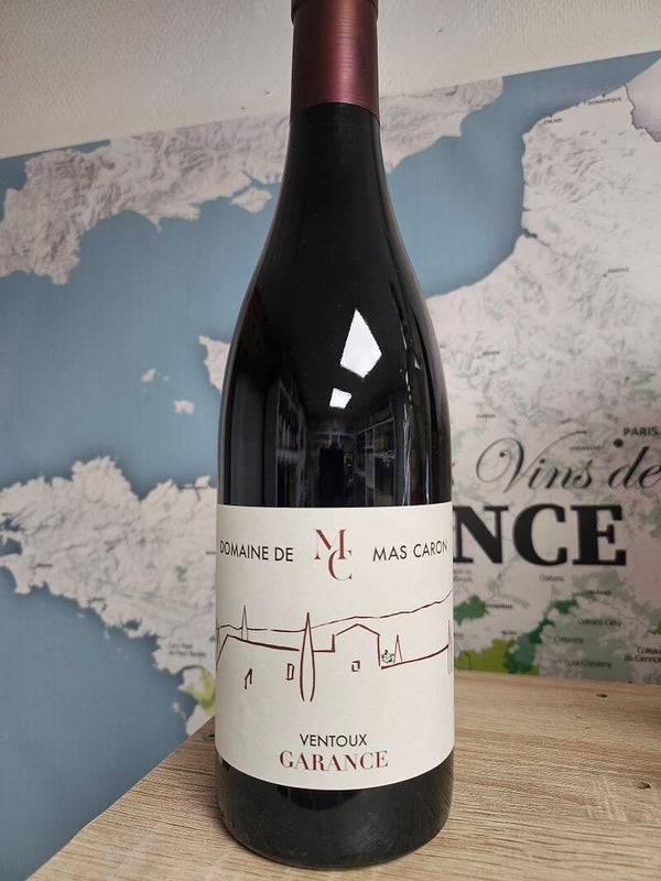 Domaine de MAS CARON AOP Ventoux 2019, 75cl, 14,5% vol